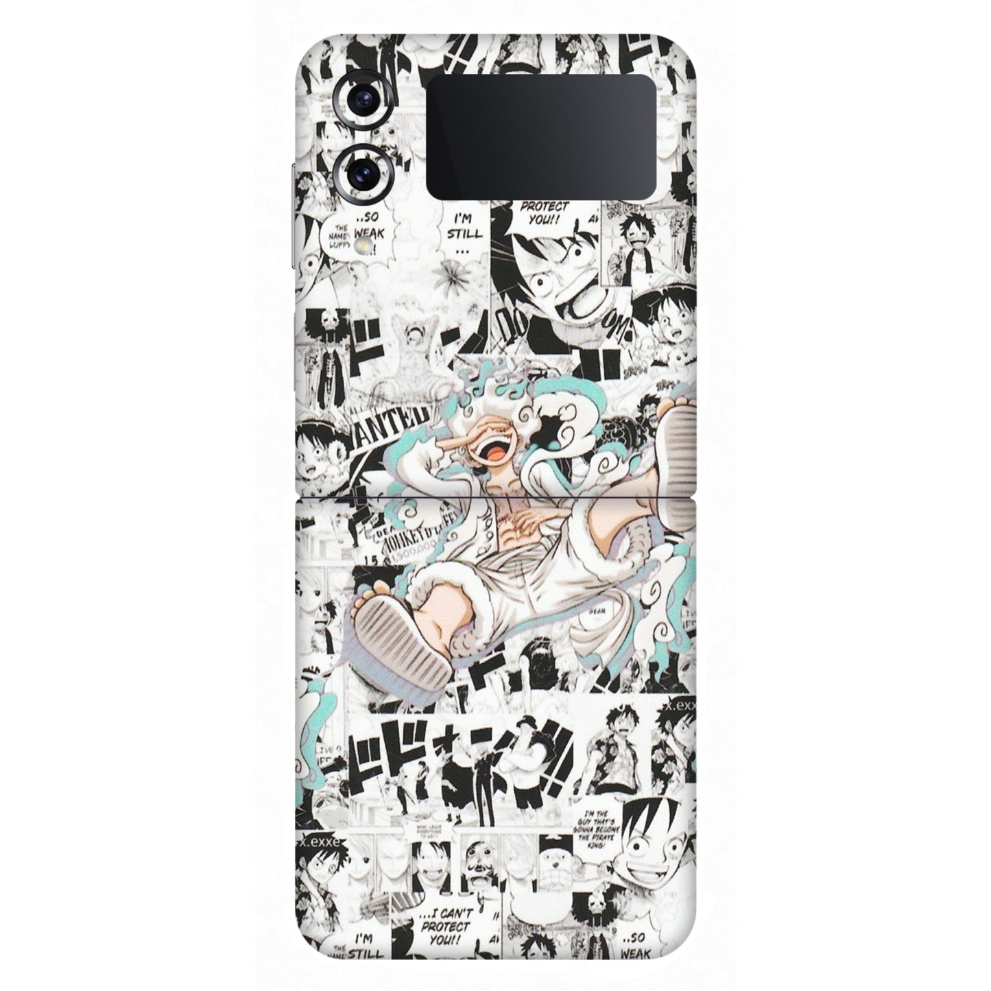 Samsung M/F/Note/Flip and C Phone Skins (All Models) - One Piece Comic - Matte Finish (M-168) Samsung Galaxy Z Flip 4