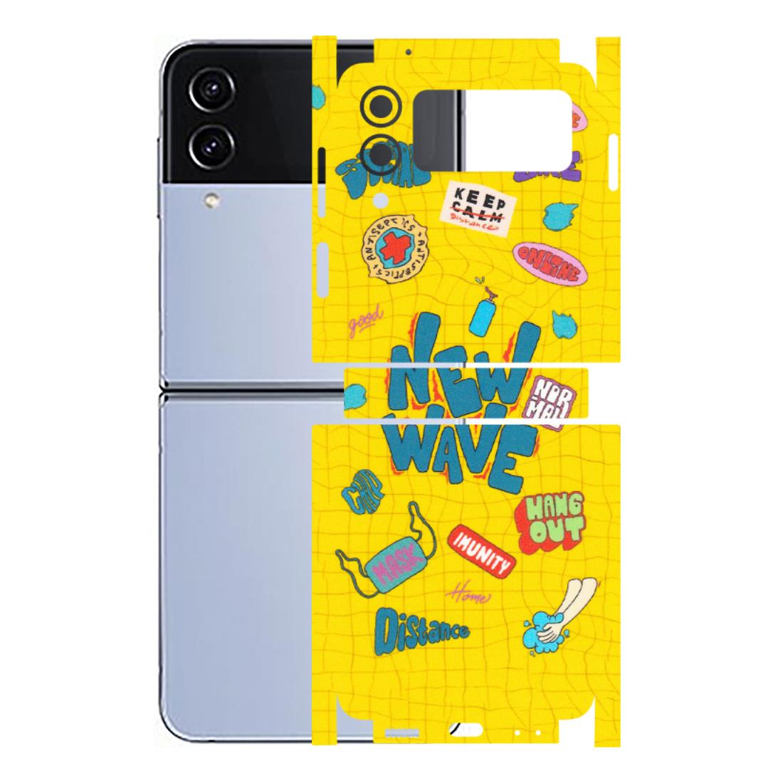 Samsung M/F/Note/Flip and C Phone Skins (All Models) - New Wave Life - Matte Finish (M-17) Samsung Galaxy Z Flip 4
