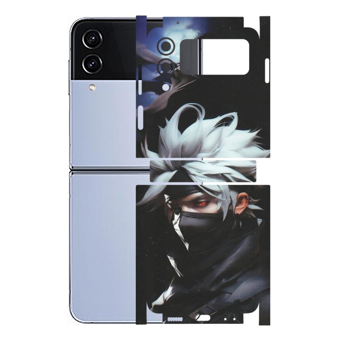Samsung M/F/Note/Flip and C Phone Skins (All Models) - Ash & Pikachu - Matte Finish (M-26) Samsung Galaxy Z Flip 4