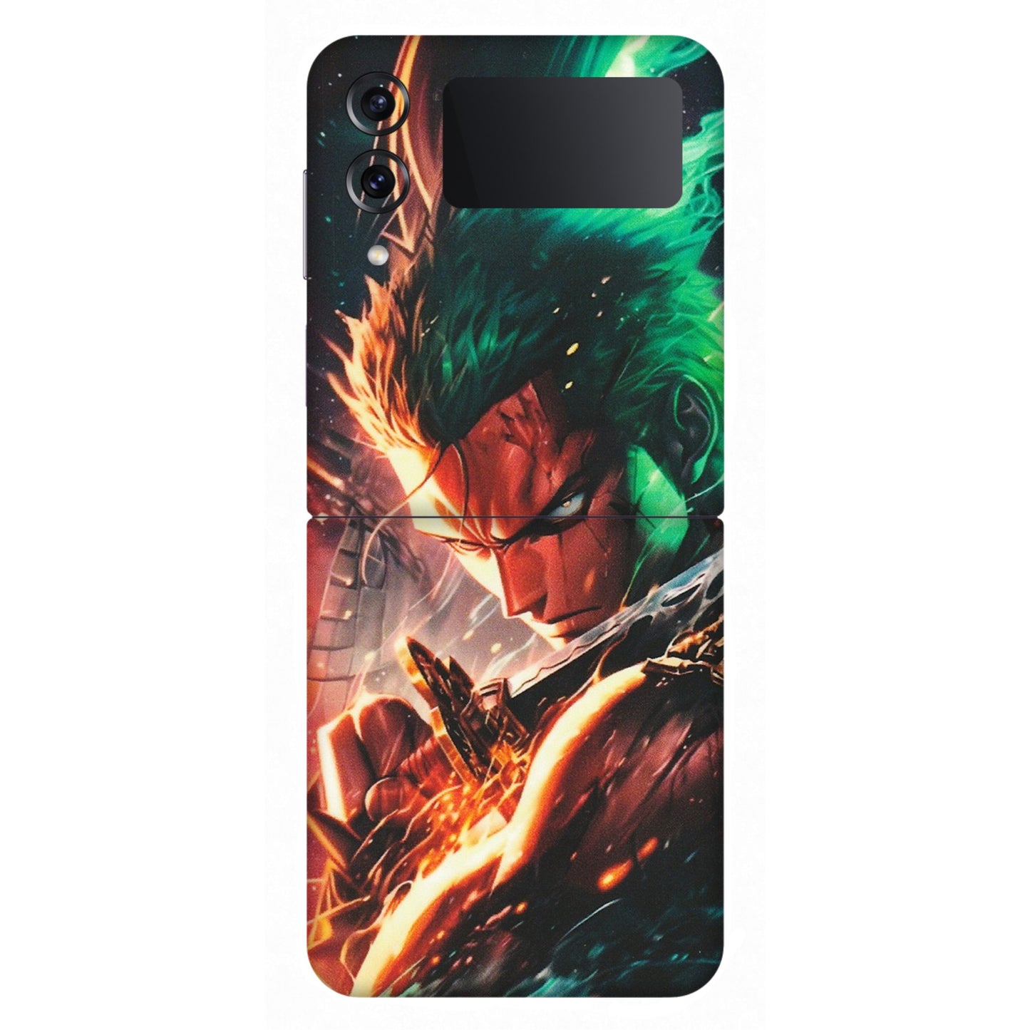 Samsung M/F/Note/Flip and C Phone Skins (All Models) - Anime Gojo Sword - Matte Finish (M-32) Samsung Galaxy Z Flip 4