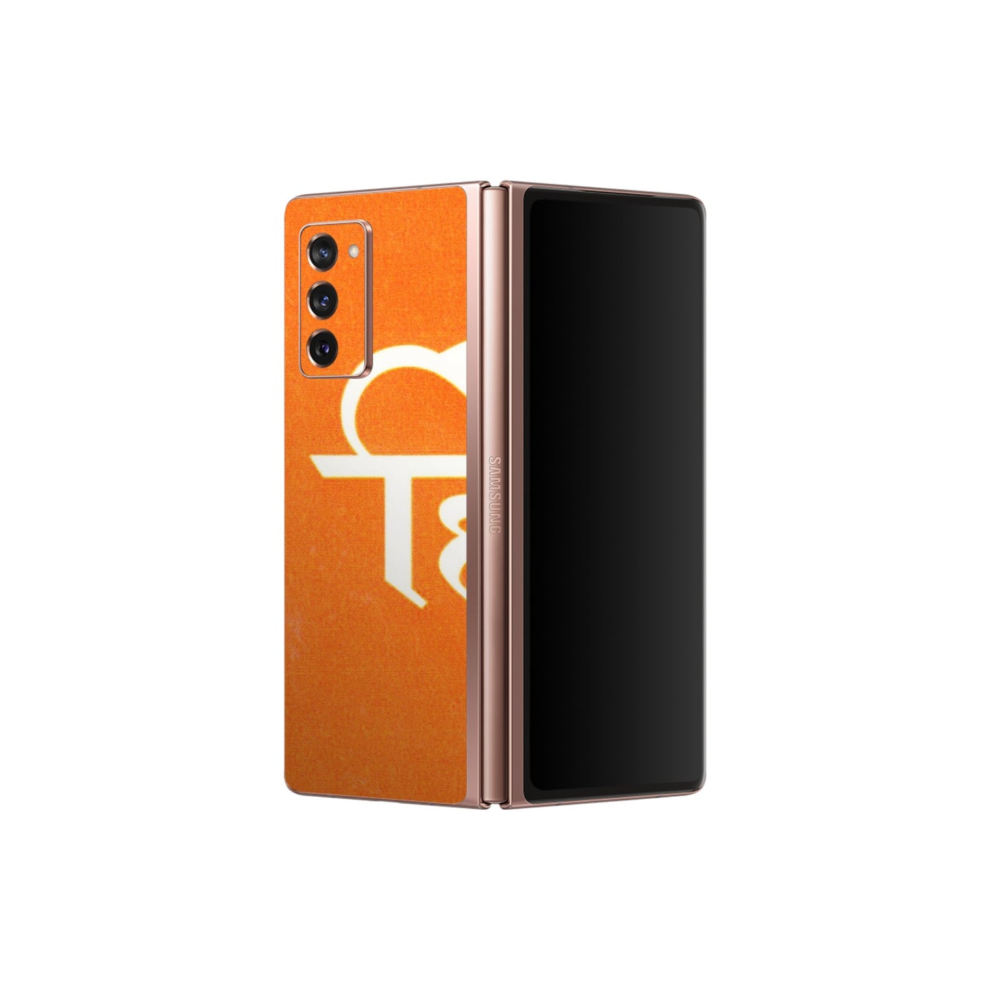 Samsung M/F/Note/Flip and C Phone Skins (All Models) - Hindu Kesari - 3D Embossed Finish (L-154) Samsung Galaxy Z Fold 2