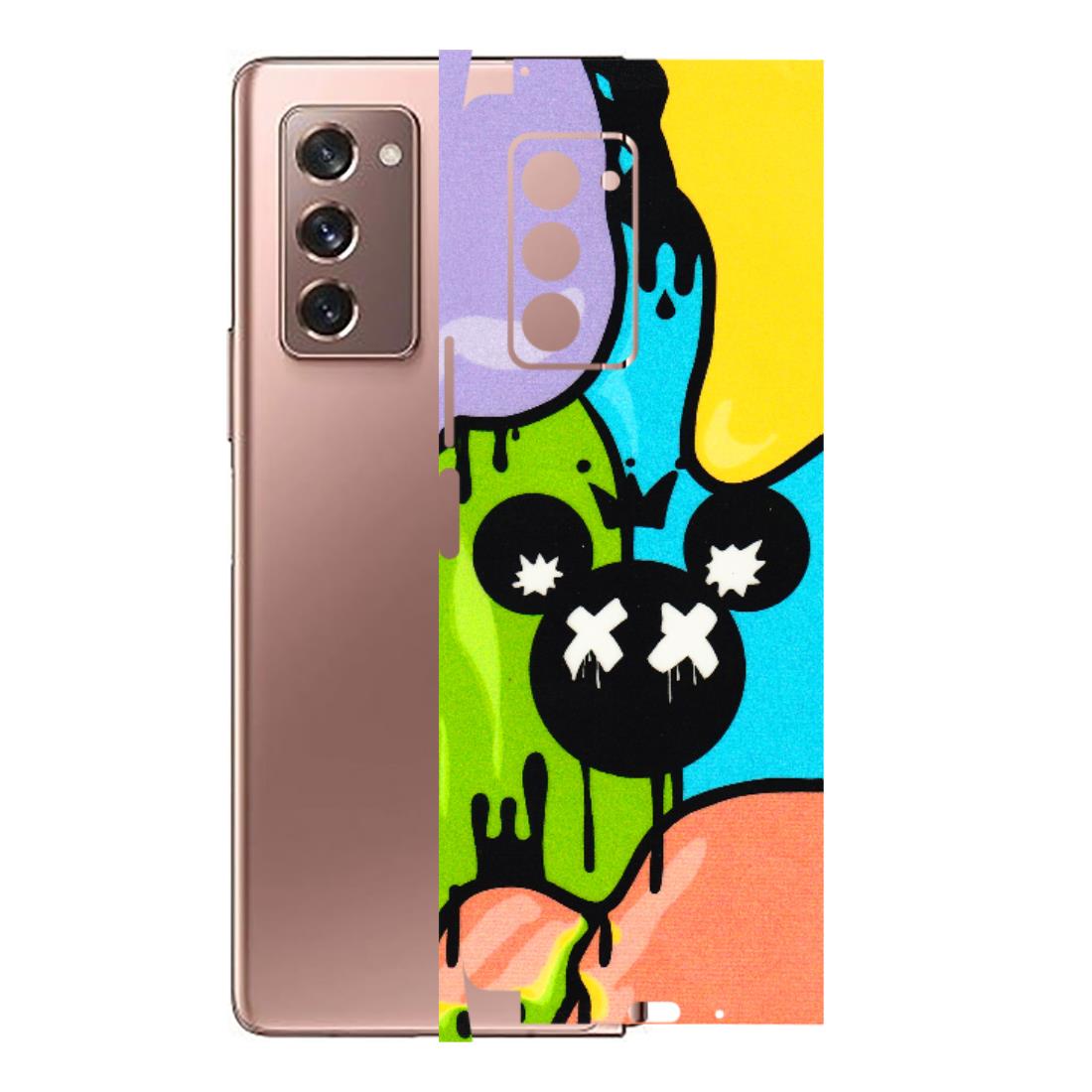 Samsung M/F/Note/Flip and C Phone Skins (All Models) - Gadgets Wrap - 3D Embossed Finish (L-217) Samsung Galaxy Z Fold 2