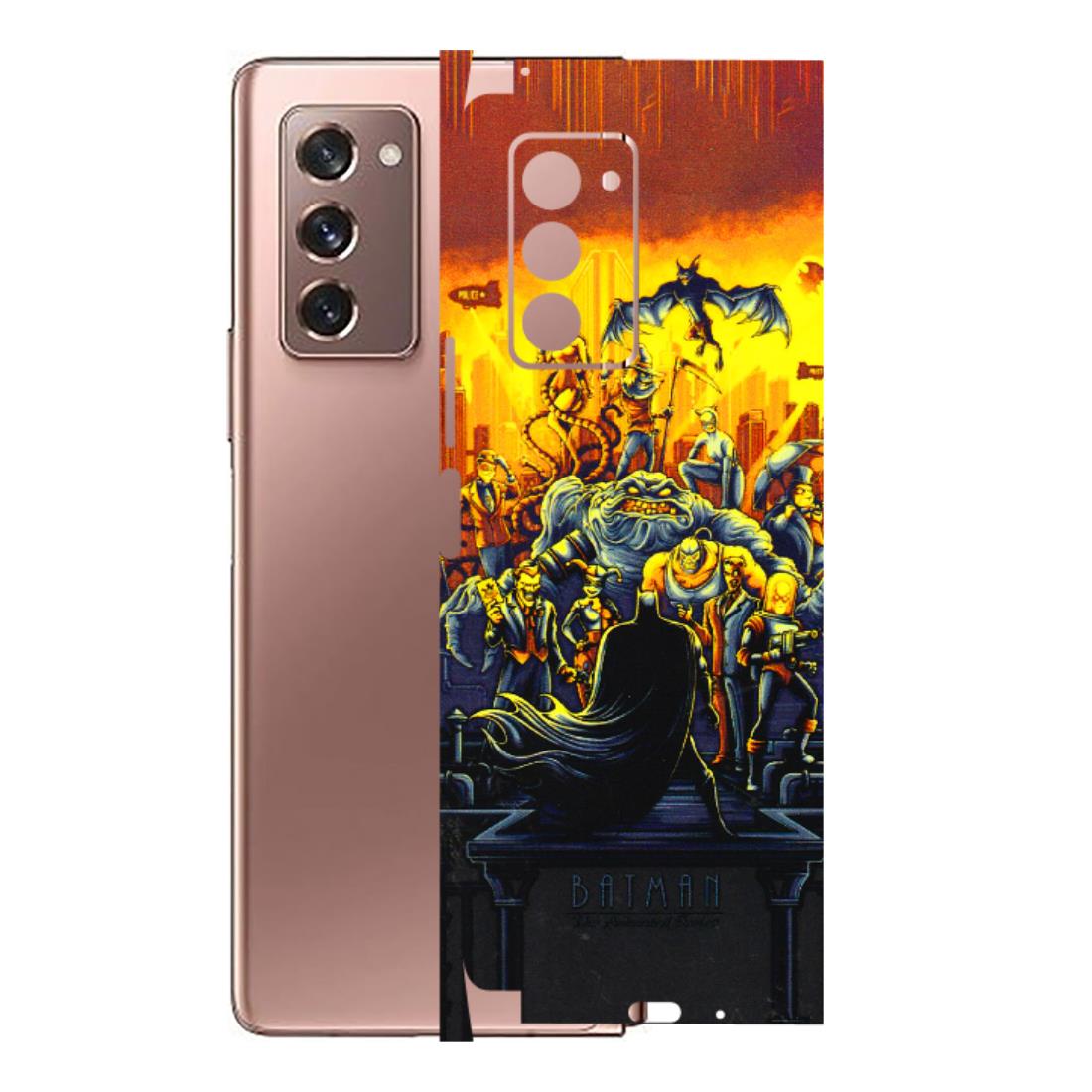 Samsung M/F/Note/Flip and C Phone Skins (All Models) - Games Doodles - 3D Embossed Finish (L-24) Samsung Galaxy Z Fold 2