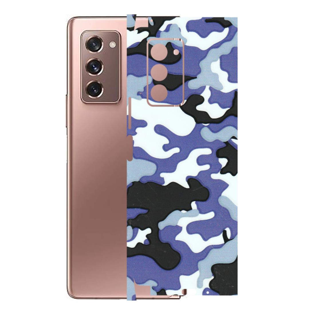 Samsung M/F/Note/Flip and C Phone Skins (All Models) - Powerfull Military Camoflauge - 3D Embossed Finish (L-49) Samsung Galaxy Z Fold 2