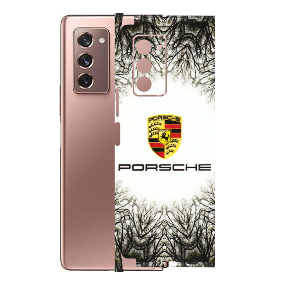 Samsung M/F/Note/Flip and C Phone Skins (All Models) - Porche Classic - 3D Embossed Finish (L-51) Samsung Galaxy Z Fold 2