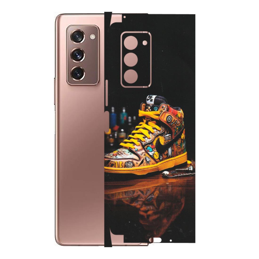 Samsung M/F/Note/Flip and C Phone Skins (All Models) - Nike Air Jordan Lover - Matte Finish (M-137) Samsung Galaxy Z Fold 2