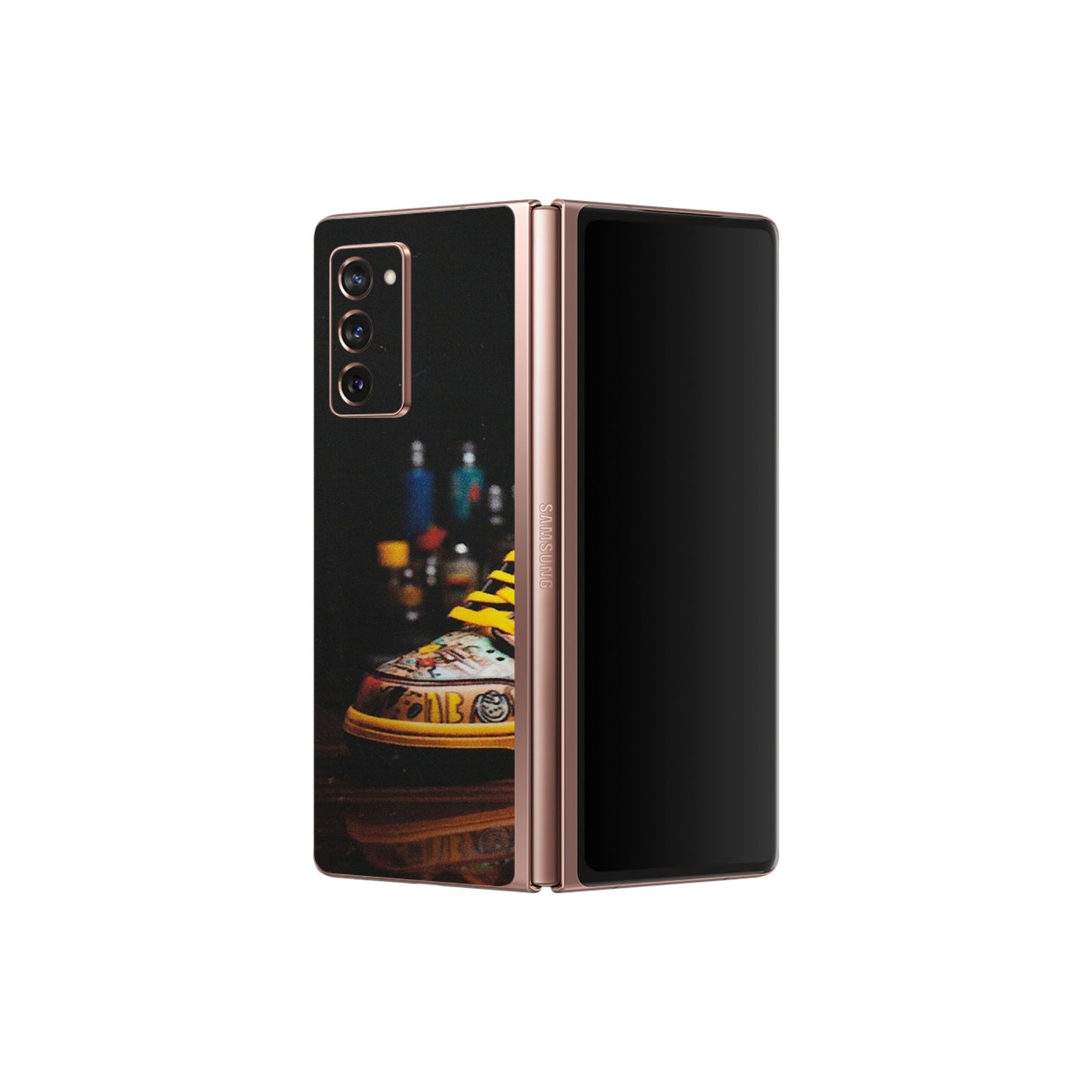 Samsung M/F/Note/Flip and C Phone Skins (All Models) - Nike Air Jordan Lover - Matte Finish (M-137) Samsung Galaxy Z Fold 2