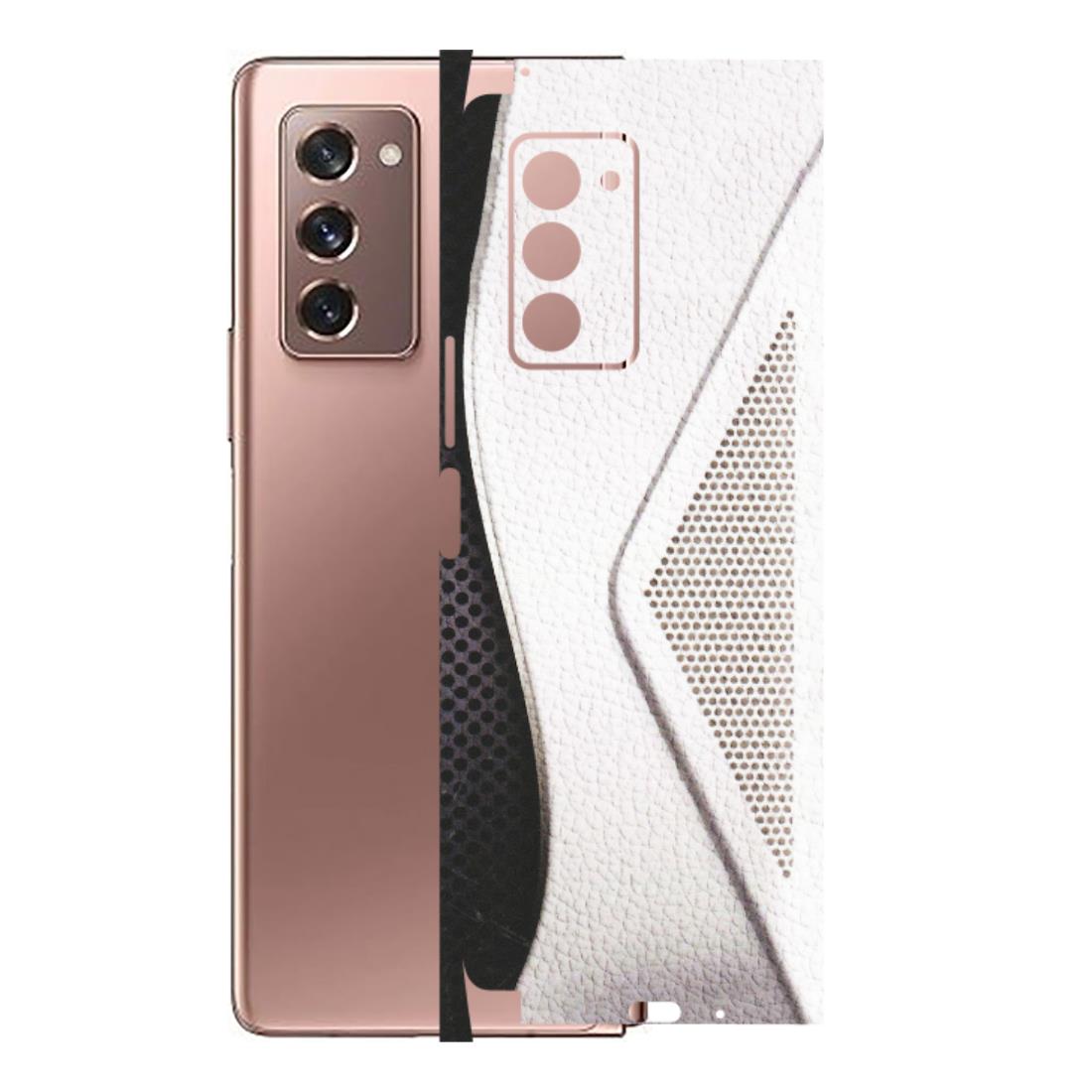 Samsung M/F/Note/Flip and C Phone Skins (All Models) - Black And White Iconic Convoy - Matte Finish (M-149) Samsung Galaxy Z Fold 2