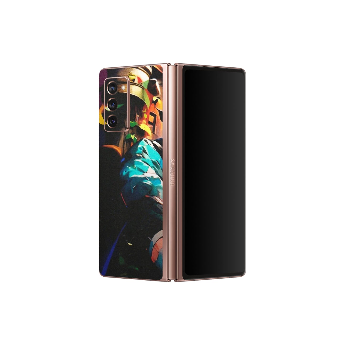 Samsung M/F/Note/Flip and C Phone Skins (All Models) - Naruto"s Gaze - Matte Finish (M-172) Samsung Galaxy Z Fold 2