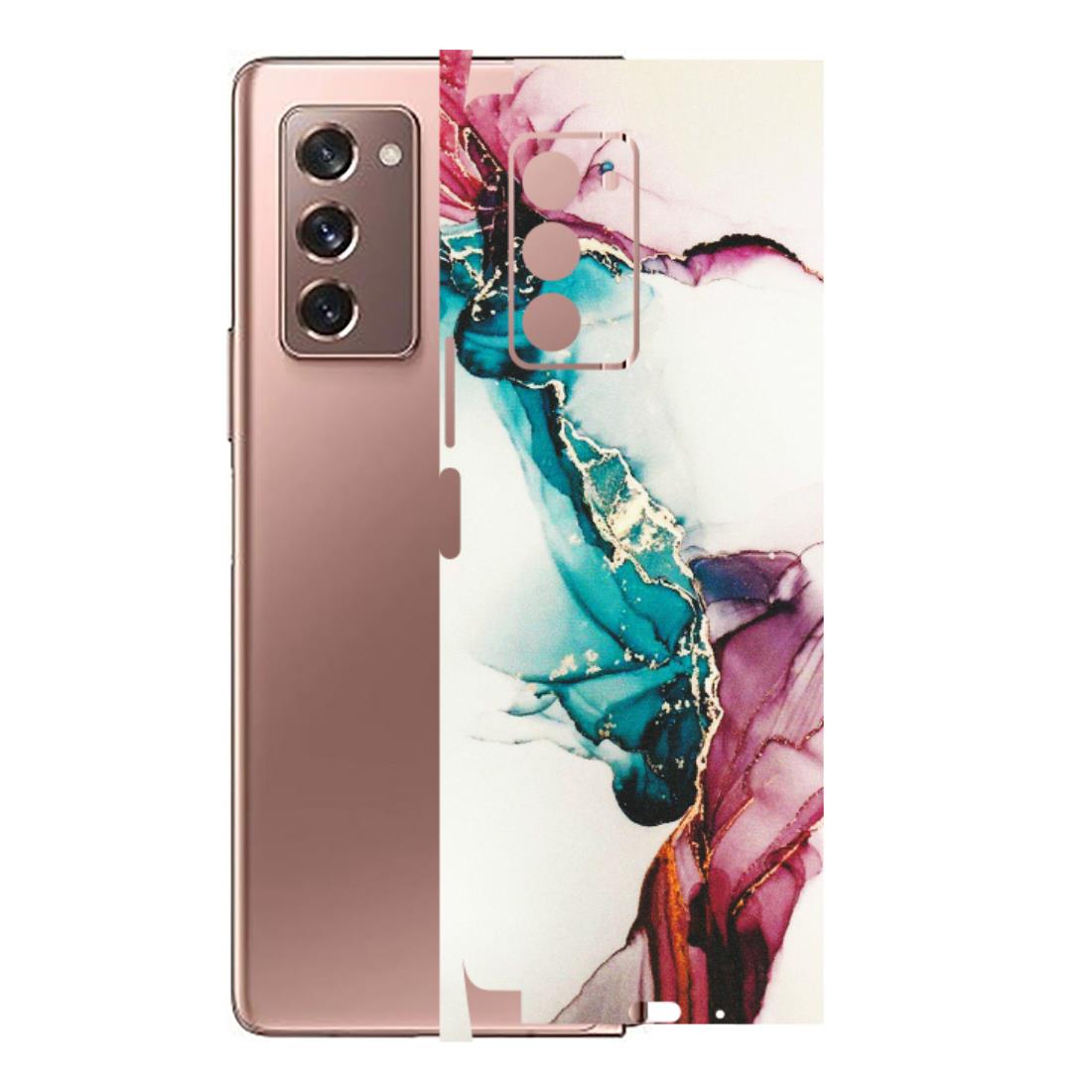 Samsung M/F/Note/Flip and C Phone Skins (All Models) - Elegant Marble - Matte Finish (M-81) Samsung Galaxy Z Fold 2