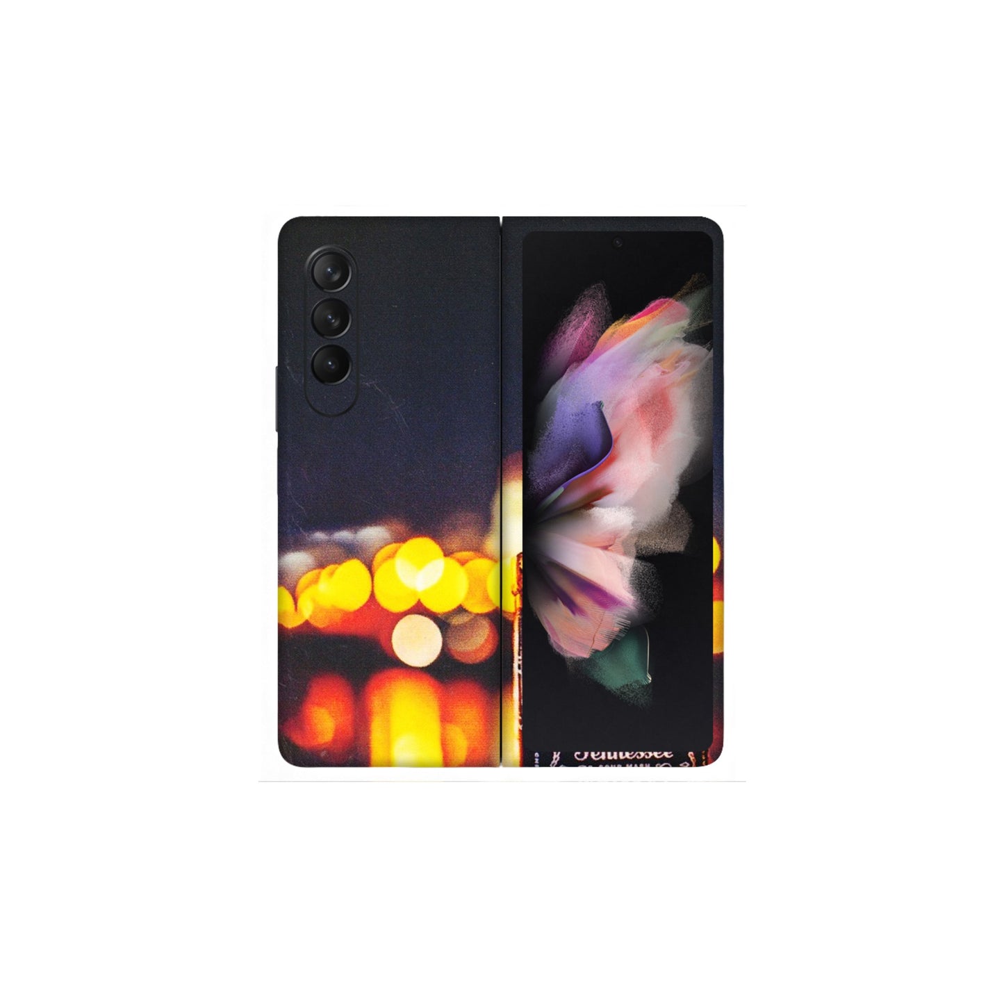 Samsung M/F/Note/Flip and C Phone Skins (All Models) - JD Whiskey Bottle - 3D Embossed Finish (L-20) Samsung Galaxy Z Fold 3