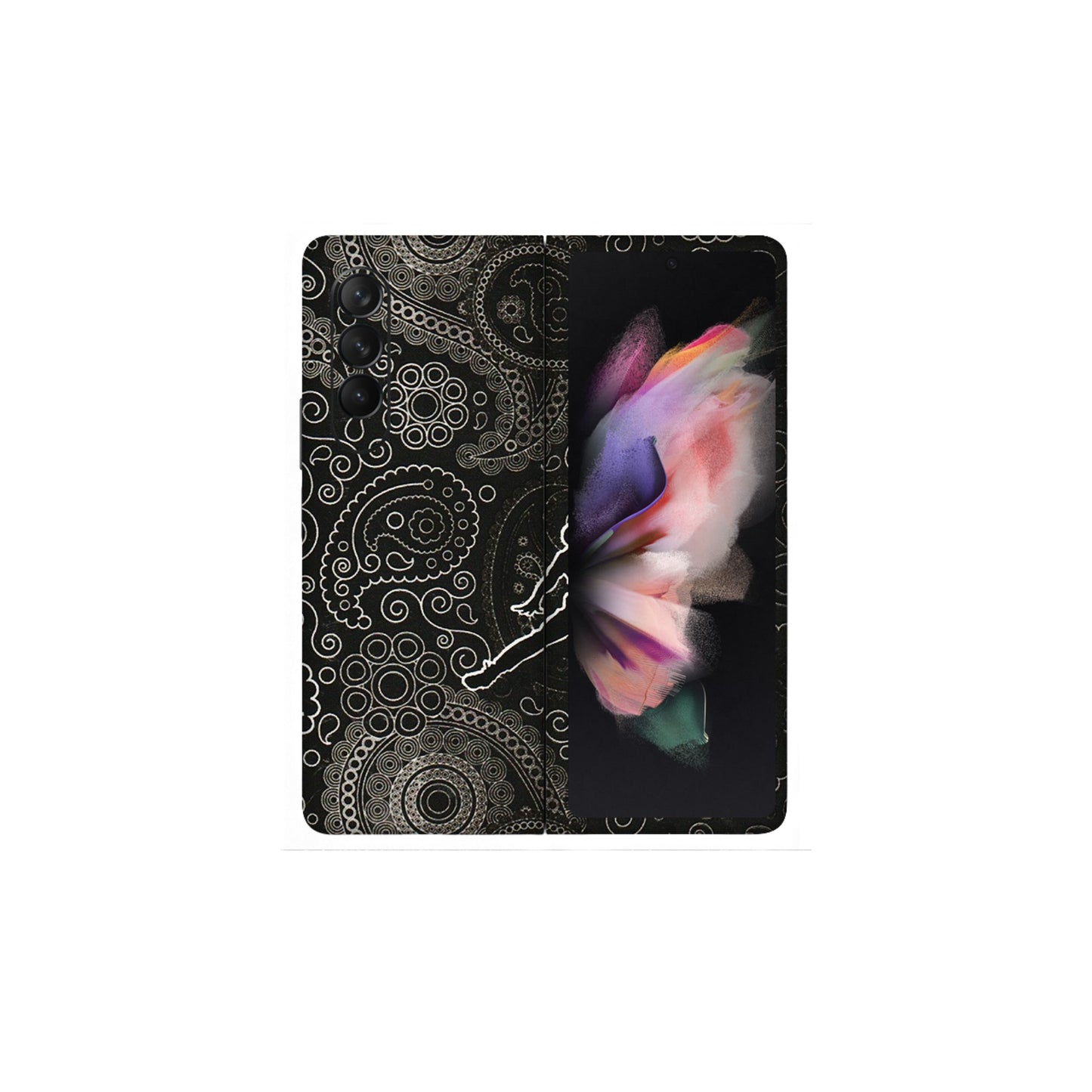 Samsung M/F/Note/Flip and C Phone Skins (All Models) - Basketball Player Artwork - 3D Embossed Finish (L-215) Samsung Galaxy Z Fold 3