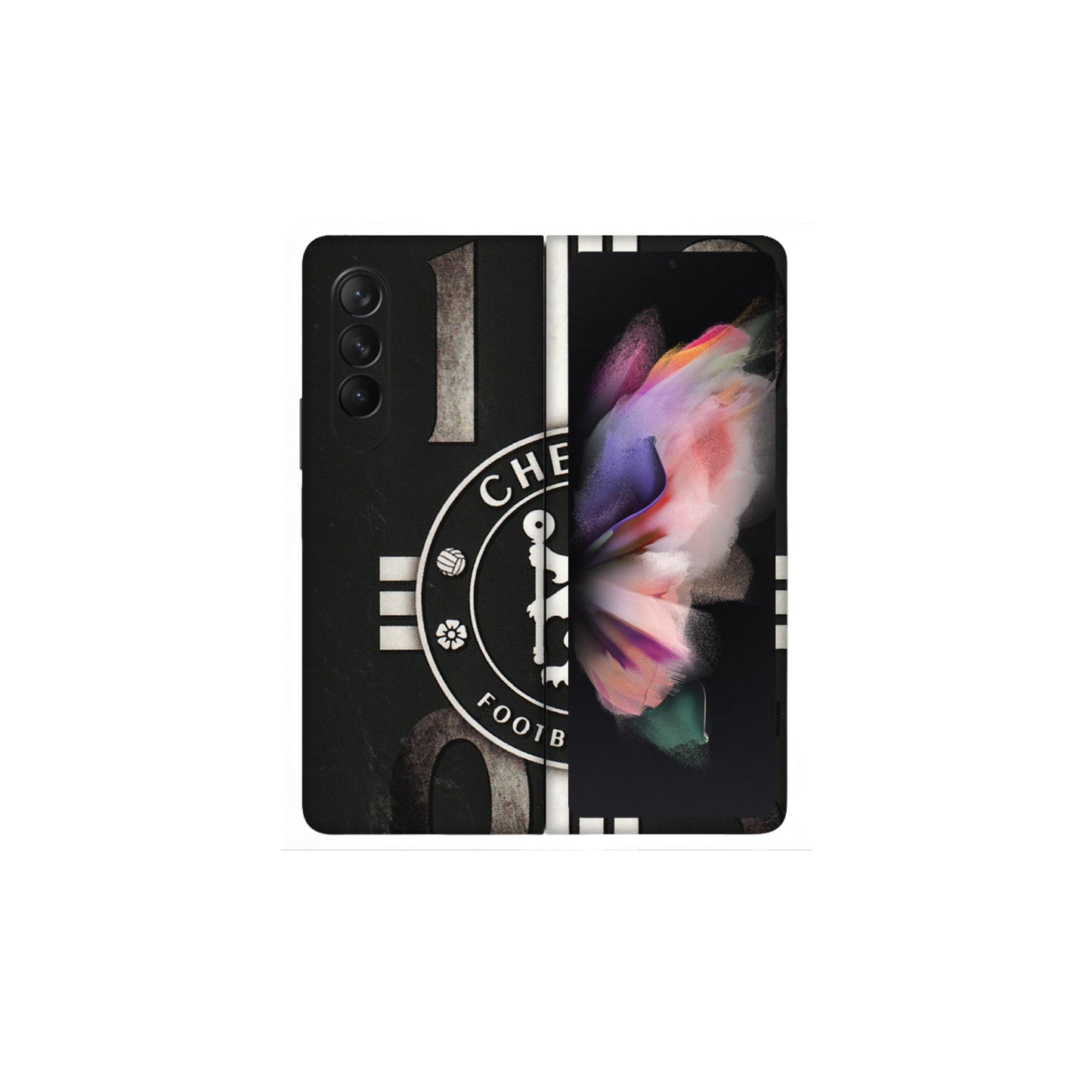 Samsung M/F/Note/Flip and C Phone Skins (All Models) - Chelsea Fan Club - 3D Embossed Finish (L-36) Samsung Galaxy Z Fold 3