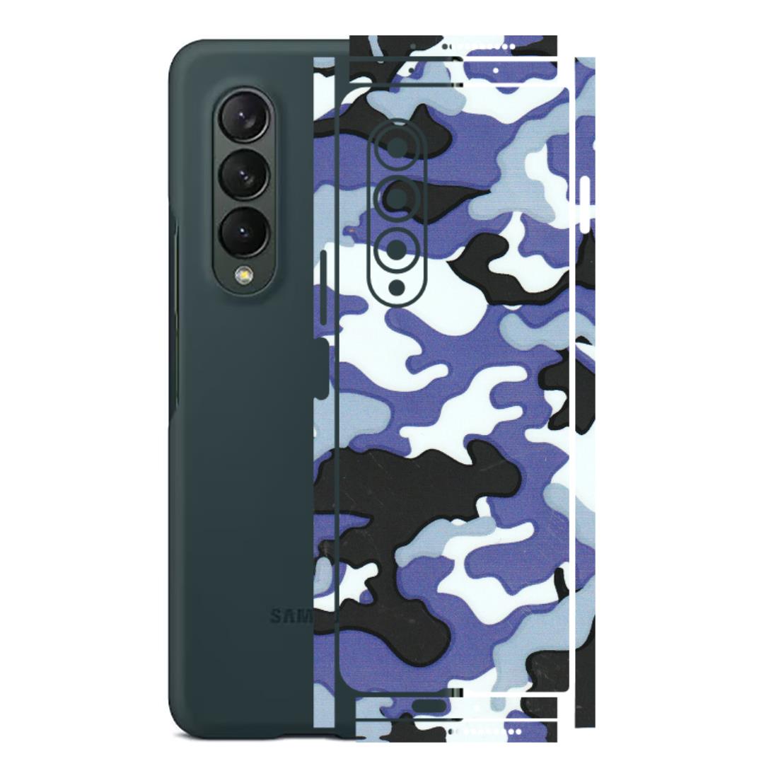 Samsung M/F/Note/Flip and C Phone Skins (All Models) - Powerfull Military Camoflauge - 3D Embossed Finish (L-49) Samsung Galaxy Z Fold 3