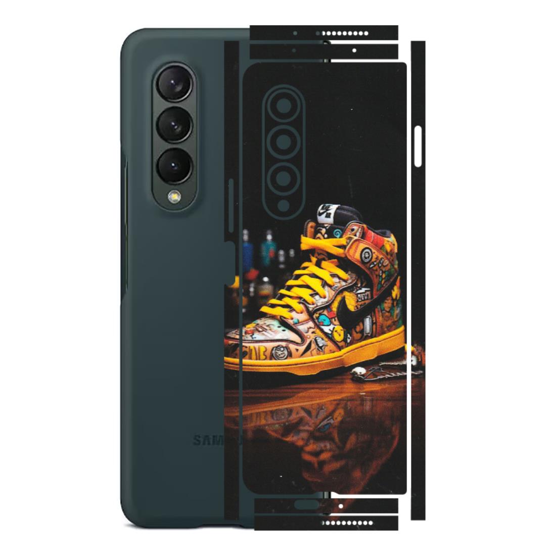 Samsung M/F/Note/Flip and C Phone Skins (All Models) - Nike Air Jordan Lover - Matte Finish (M-137) Samsung Galaxy Z Fold 3