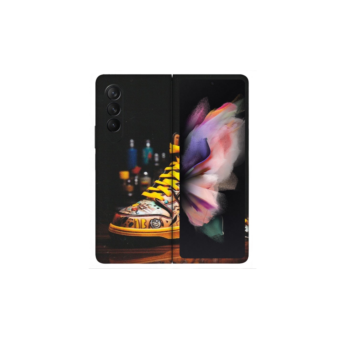 Samsung M/F/Note/Flip and C Phone Skins (All Models) - Nike Air Jordan Lover - Matte Finish (M-137) Samsung Galaxy Z Fold 3