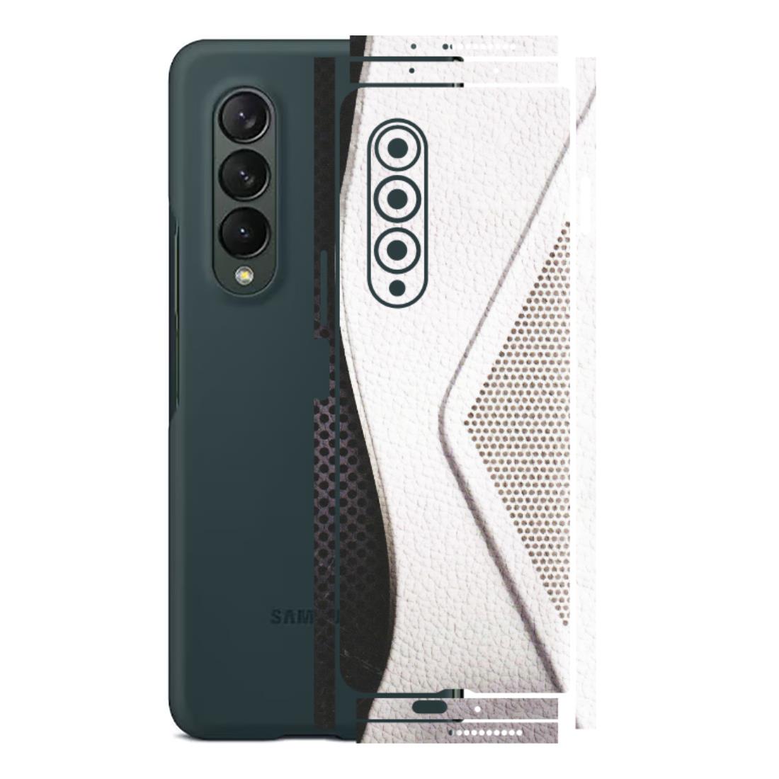 Samsung M/F/Note/Flip and C Phone Skins (All Models) - Black And White Iconic Convoy - Matte Finish (M-149) Samsung Galaxy Z Fold 3