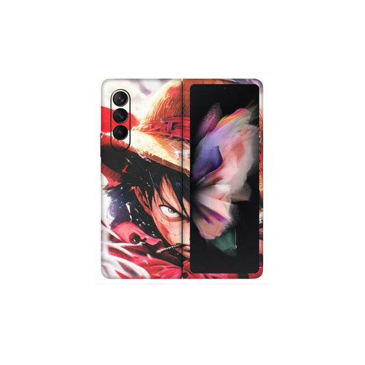Samsung M/F/Note/Flip and C Phone Skins (All Models) - Unveiling The One Piece - Matte Finish (M-167) Samsung Galaxy Z Fold 3