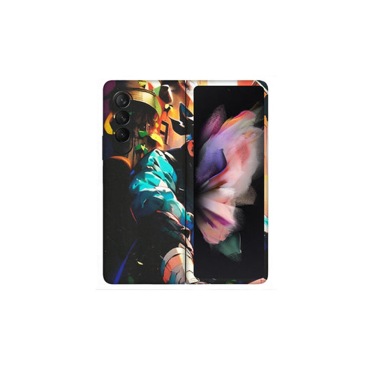 Samsung M/F/Note/Flip and C Phone Skins (All Models) - Naruto"s Gaze - Matte Finish (M-172) Samsung Galaxy Z Fold 3