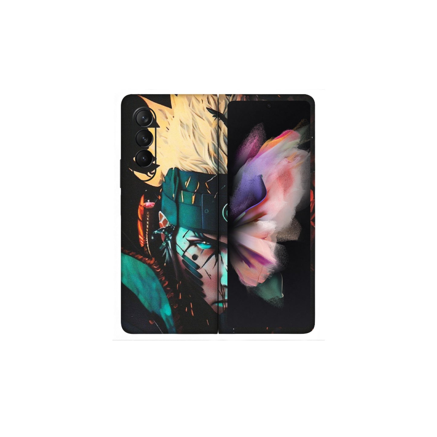 Samsung M/F/Note/Flip and C Phone Skins (All Models) - Naruto Shippuden - Matte Finish (M-76) Samsung Galaxy Z Fold 3