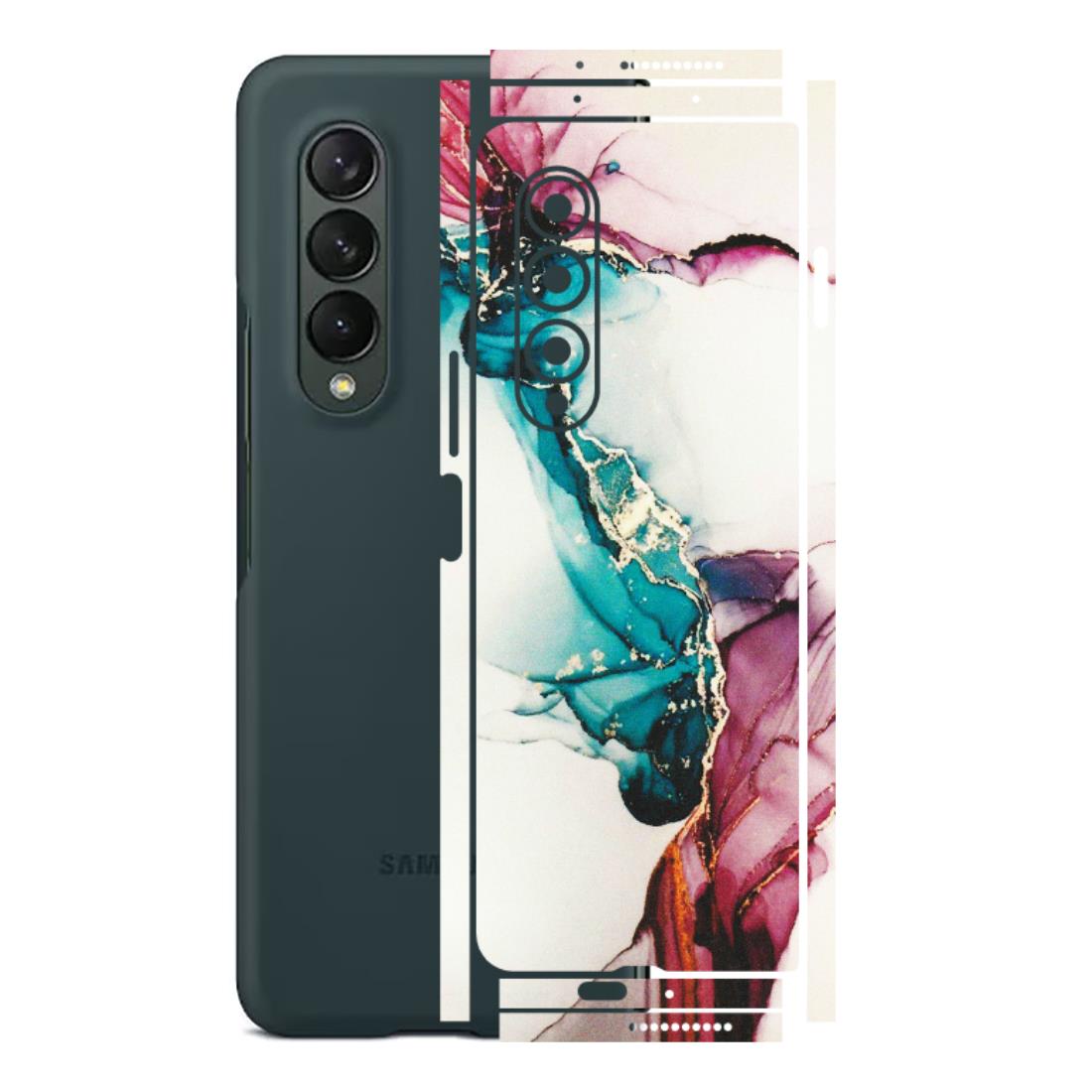Samsung M/F/Note/Flip and C Phone Skins (All Models) - Elegant Marble - Matte Finish (M-81) Samsung Galaxy Z Fold 3