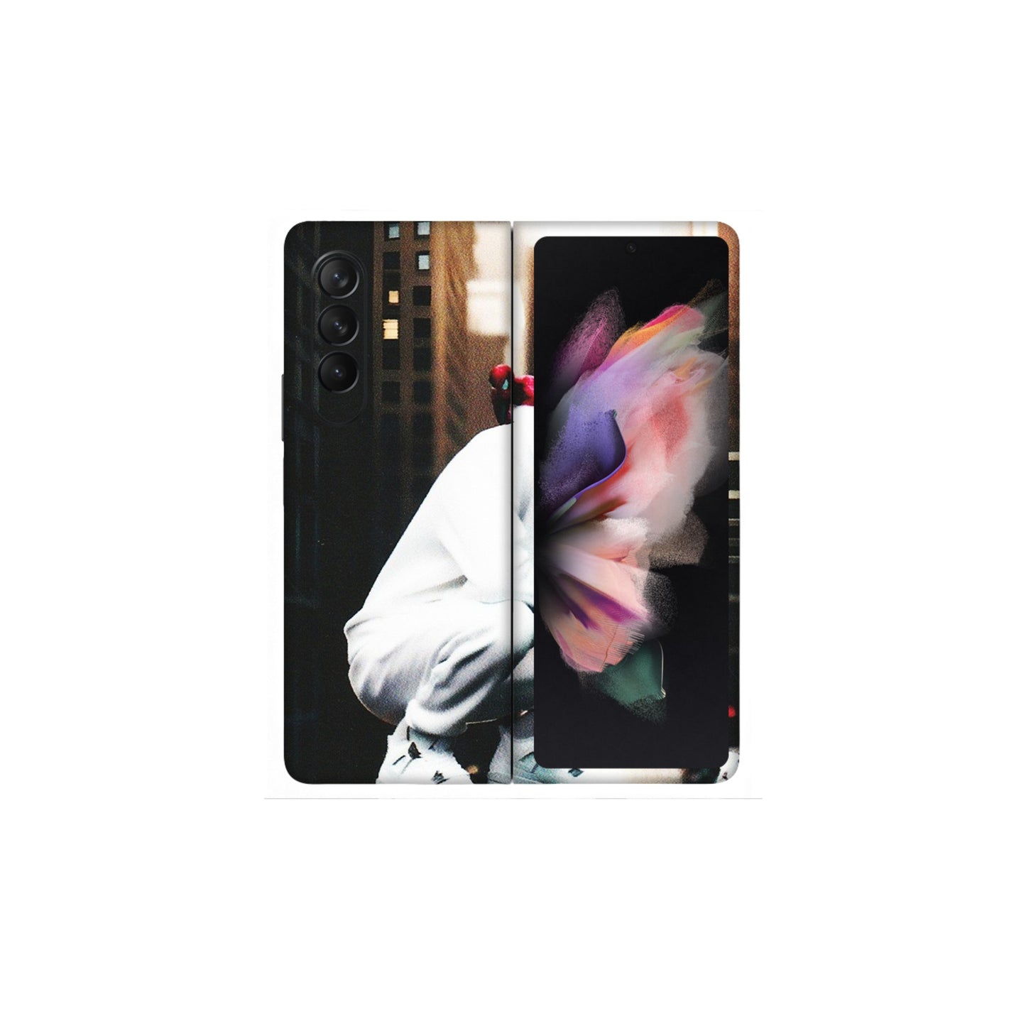 Samsung M/F/Note/Flip and C Phone Skins (All Models) - Sportsman Spider Man - Matte Finish (M-94) Samsung Galaxy Z Fold 3