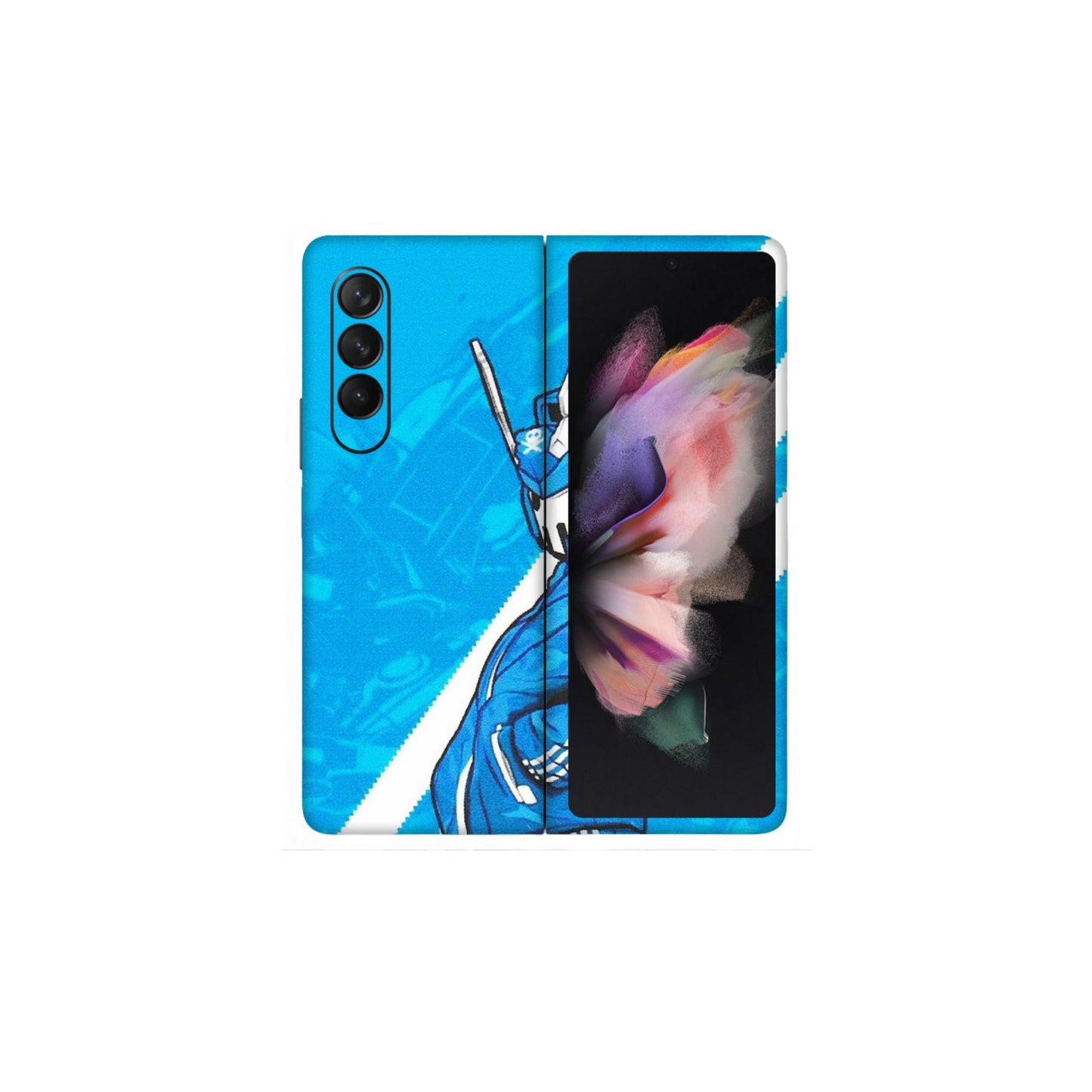 Samsung M/F/Note/Flip and C Phone Skins (All Models) - Battle of Adidas - Matte Finish (M-98) Samsung Galaxy Z Fold 3