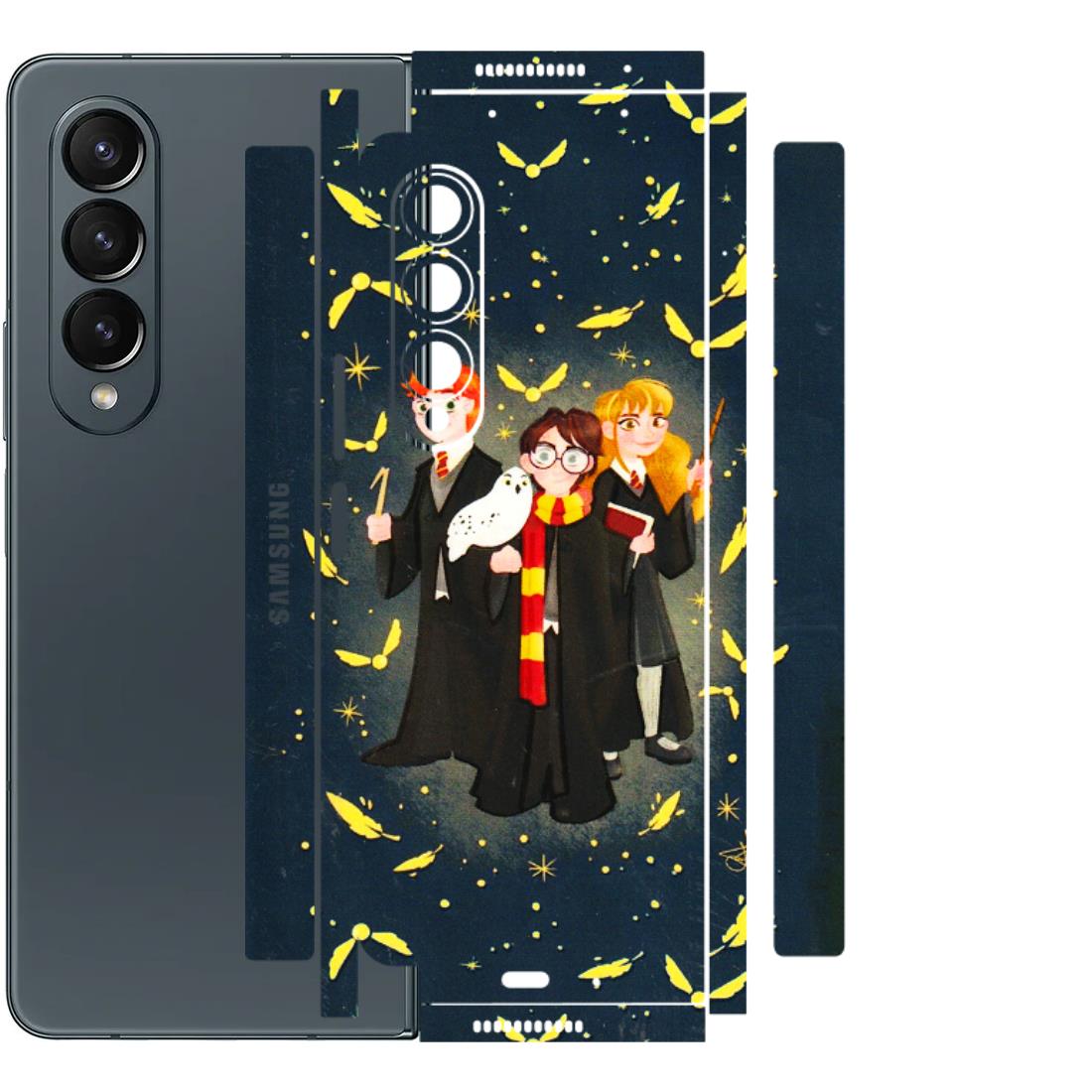 Samsung M/F/Note/Flip and C Phone Skins (All Models) - Harry Potter - 3D Embossed Finish (L-183) Samsung Galaxy Z Fold 4