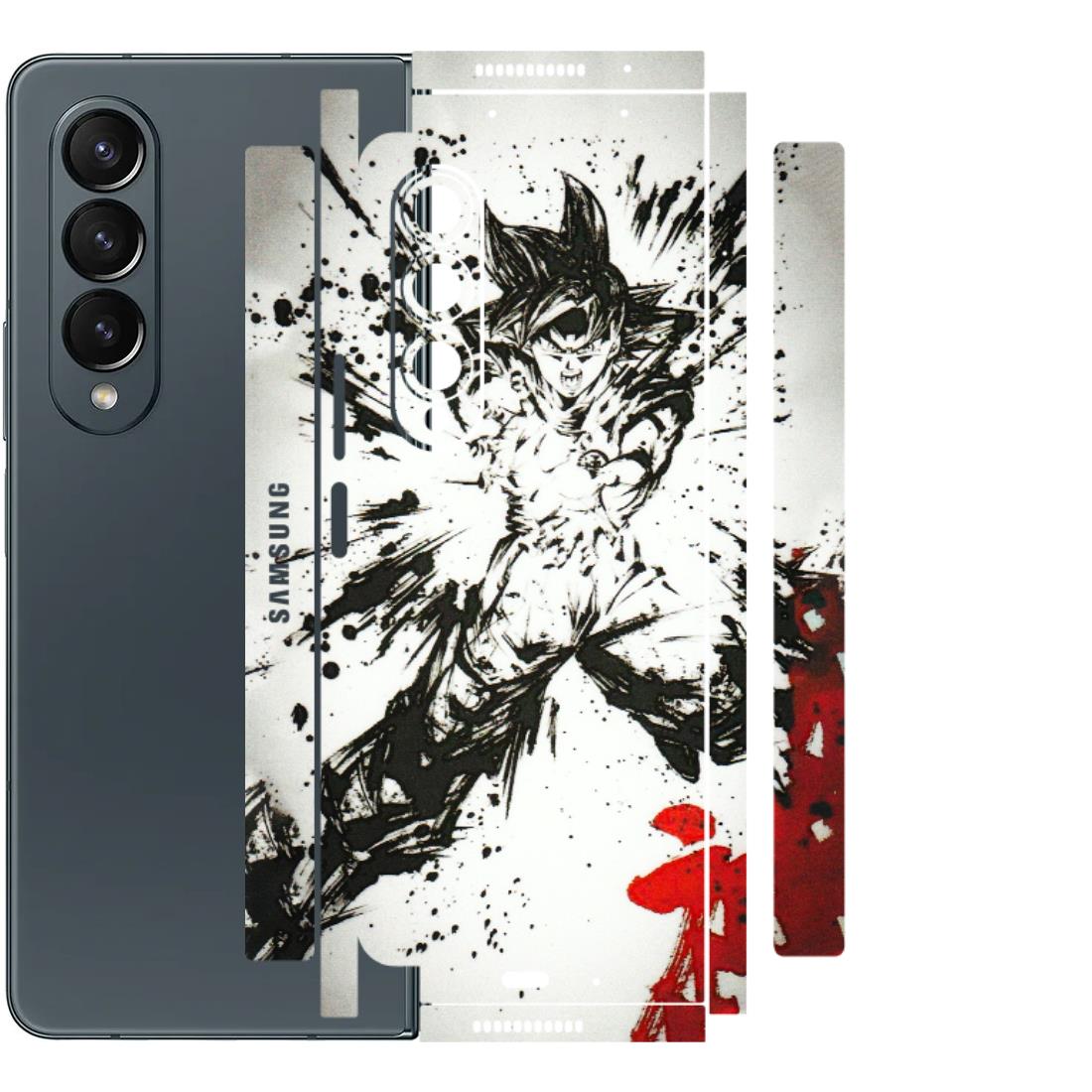 Samsung M/F/Note/Flip and C Phone Skins (All Models) - DBZ - 3D Embossed Finish (L-206) Samsung Galaxy Z Fold 4