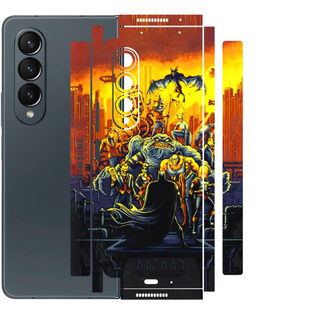 Samsung M/F/Note/Flip and C Phone Skins (All Models) - Games Doodles - 3D Embossed Finish (L-24) Samsung Galaxy Z Fold 4