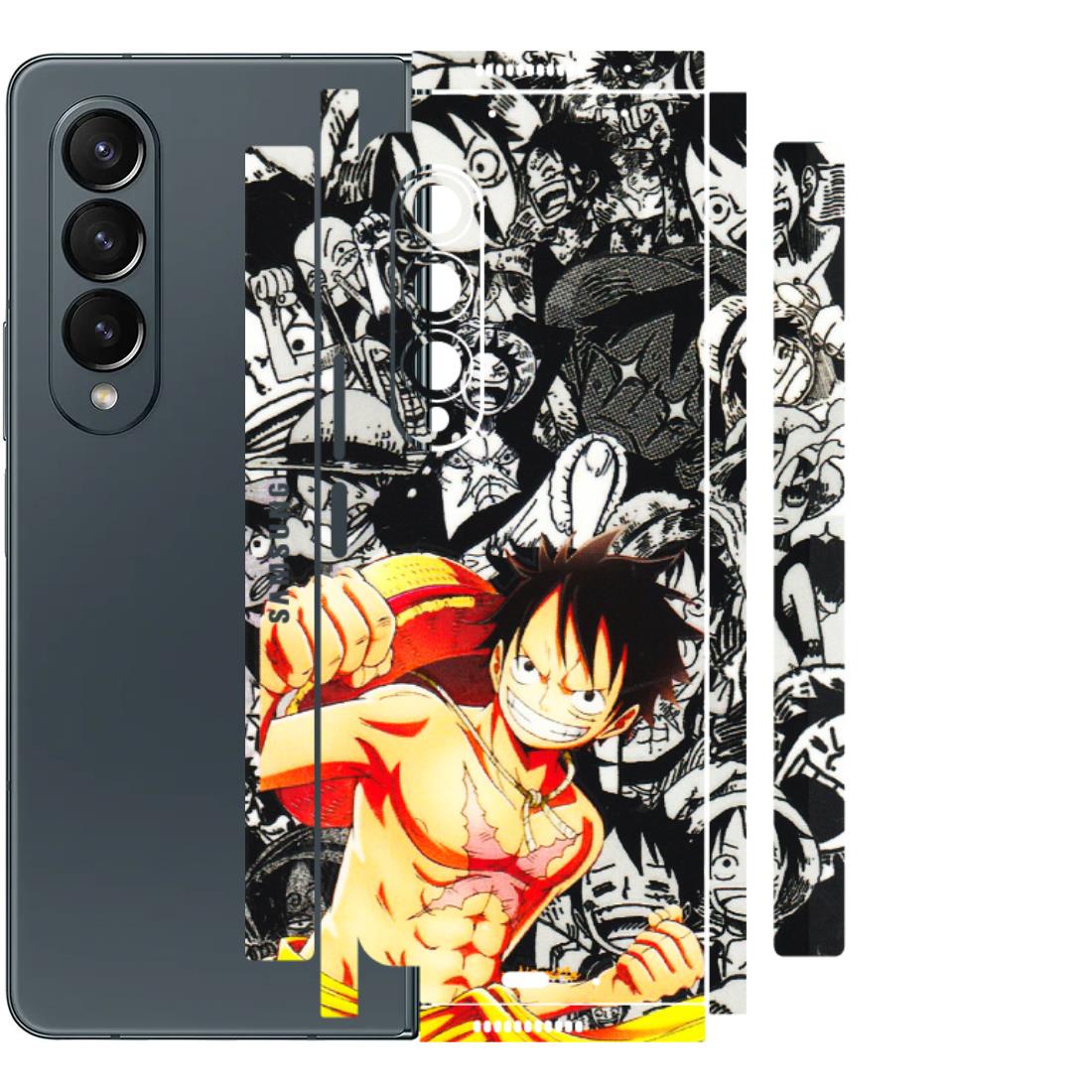 Samsung M/F/Note/Flip and C Phone Skins (All Models) - Anime Comics Games Doodles - 3D Embossed Finish (L-27) Samsung Galaxy Z Fold 4