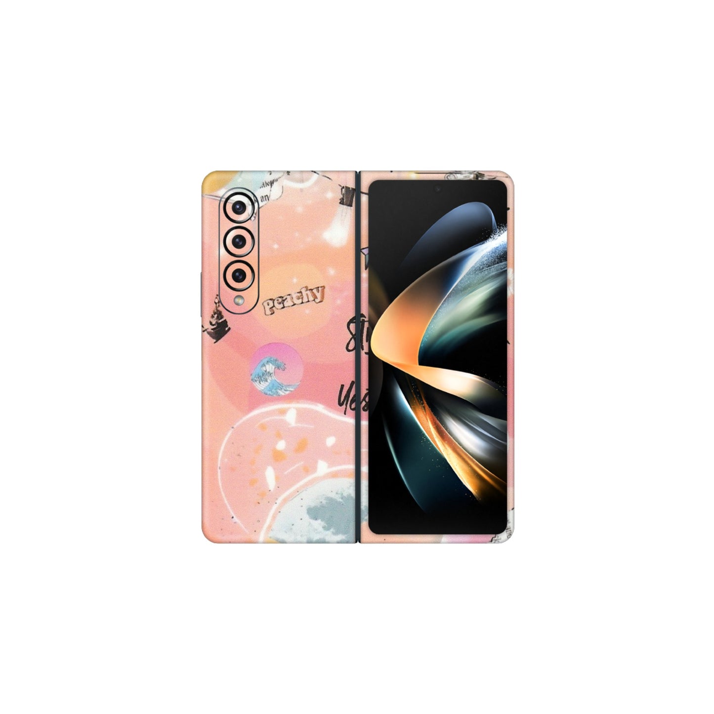 Samsung M/F/Note/Flip and C Phone Skins (All Models) - Stronger Then Yesterday - Matte Finish (M-128) Samsung Galaxy Z Fold 4