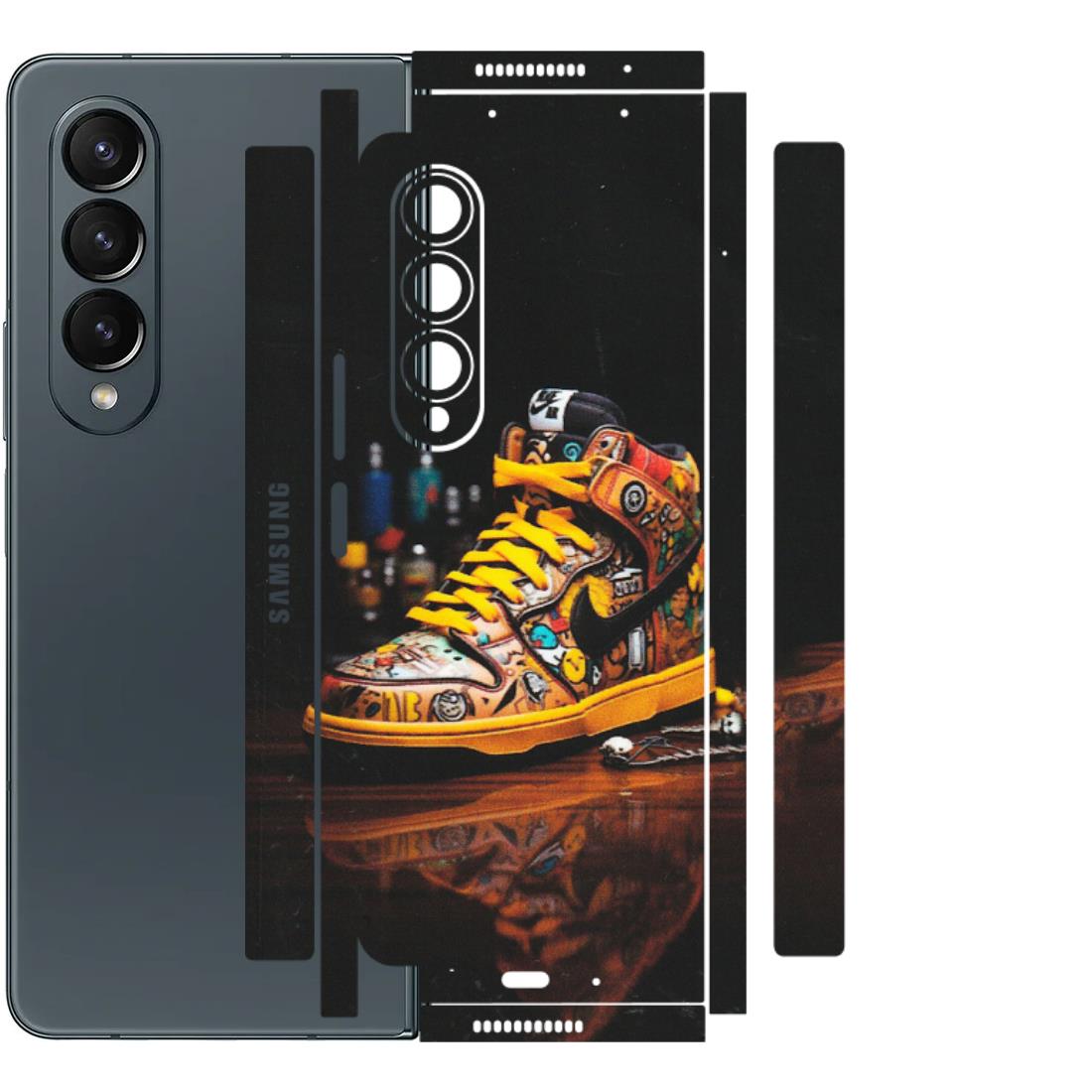 Samsung M/F/Note/Flip and C Phone Skins (All Models) - Nike Air Jordan Lover - Matte Finish (M-137) Samsung Galaxy Z Fold 4