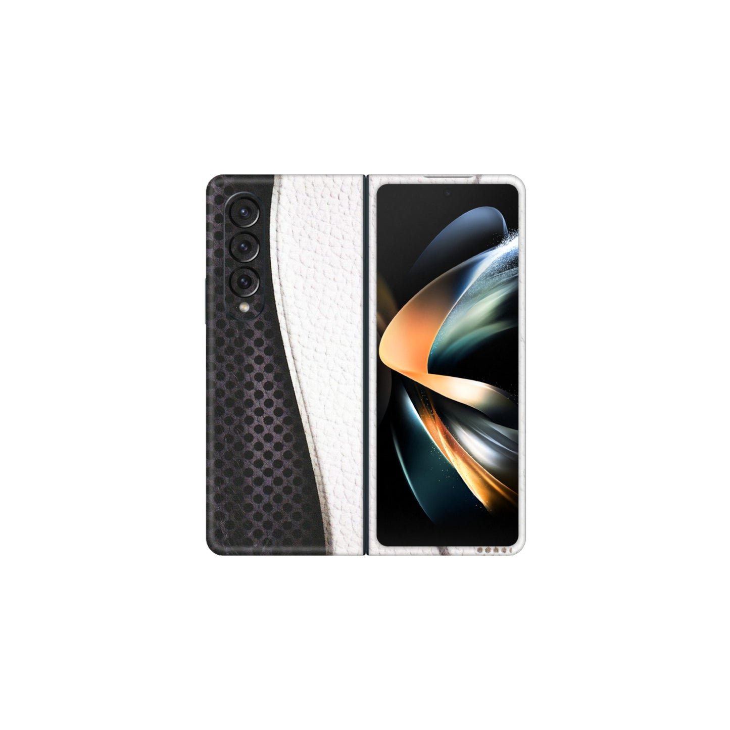 Samsung M/F/Note/Flip and C Phone Skins (All Models) - Black And White Iconic Convoy - Matte Finish (M-149) Samsung Galaxy Z Fold 4