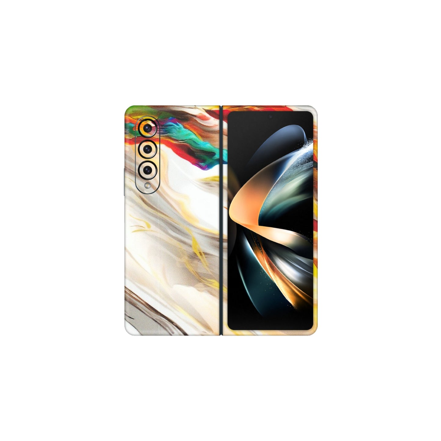 Samsung M/F/Note/Flip and C Phone Skins (All Models) - Acrylic Paint - Matte Finish (M-166) Samsung Galaxy Z Fold 4