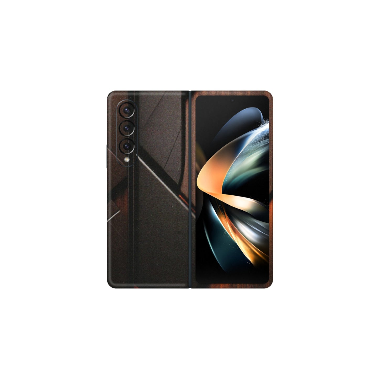 Samsung M/F/Note/Flip and C Phone Skins (All Models) - Lambo Beauty Wood Pattern Sober - Matte Finish (M-51) Samsung Galaxy Z Fold 4