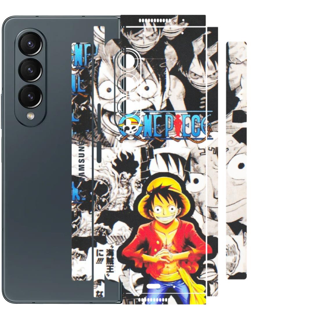 Samsung M/F/Note/Flip and C Phone Skins (All Models) - One Piece B&W - Matte Finish (M-63) Samsung Galaxy Z Fold 4