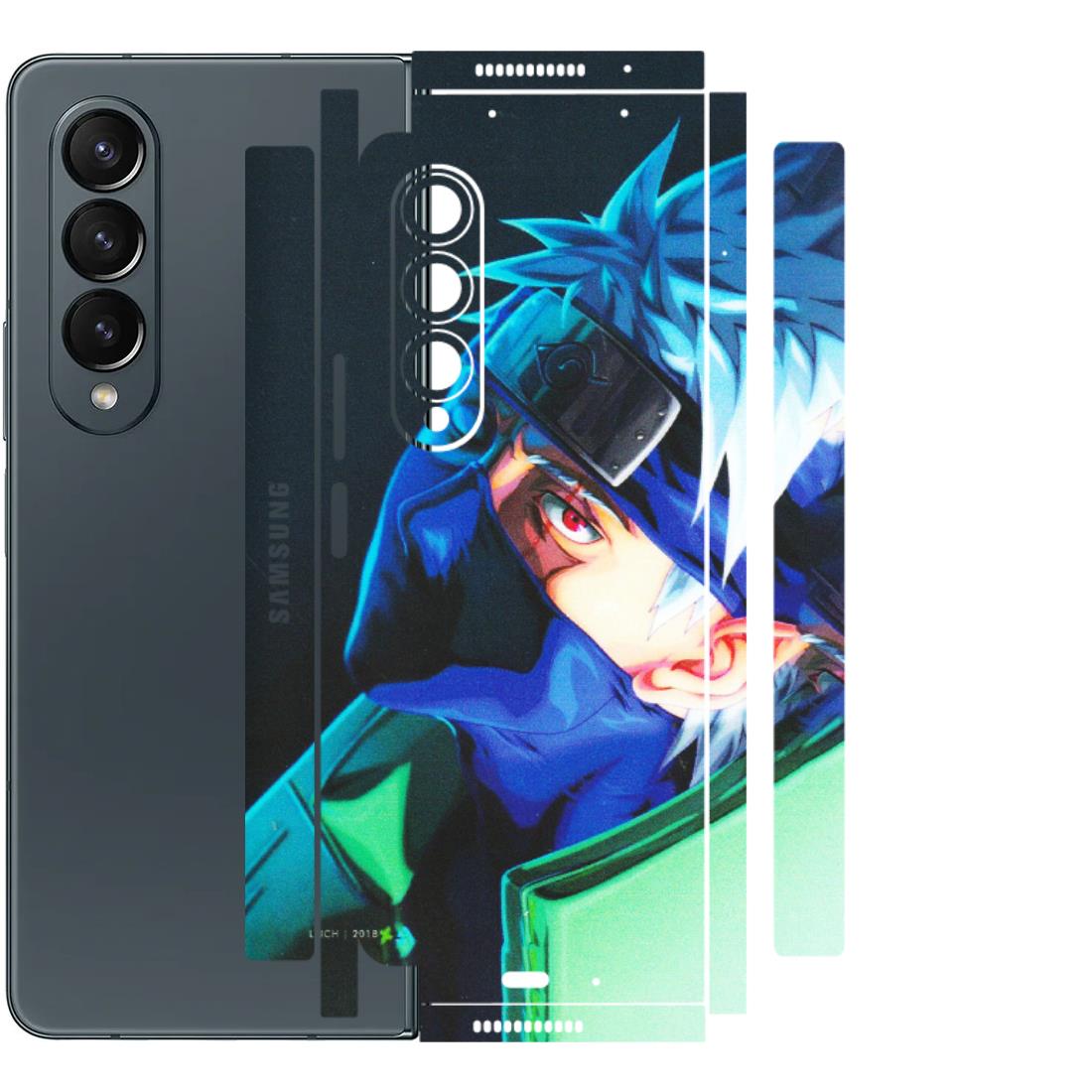 Samsung M/F/Note/Flip and C Phone Skins (All Models) - Evil Anime Look - Matte Finish (M-90) Samsung Galaxy Z Fold 4