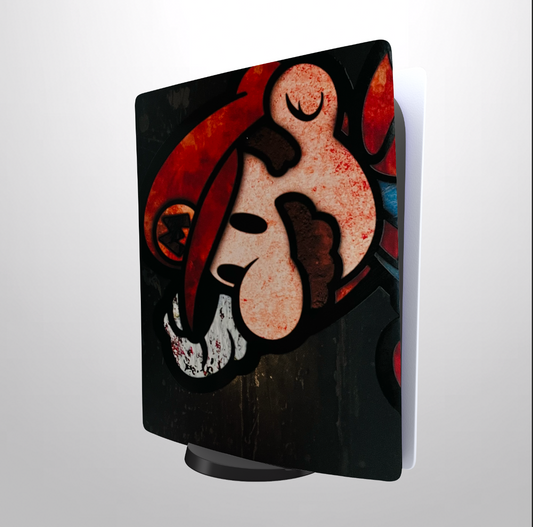 Super Mario Play Station 5 3D Finish Skin