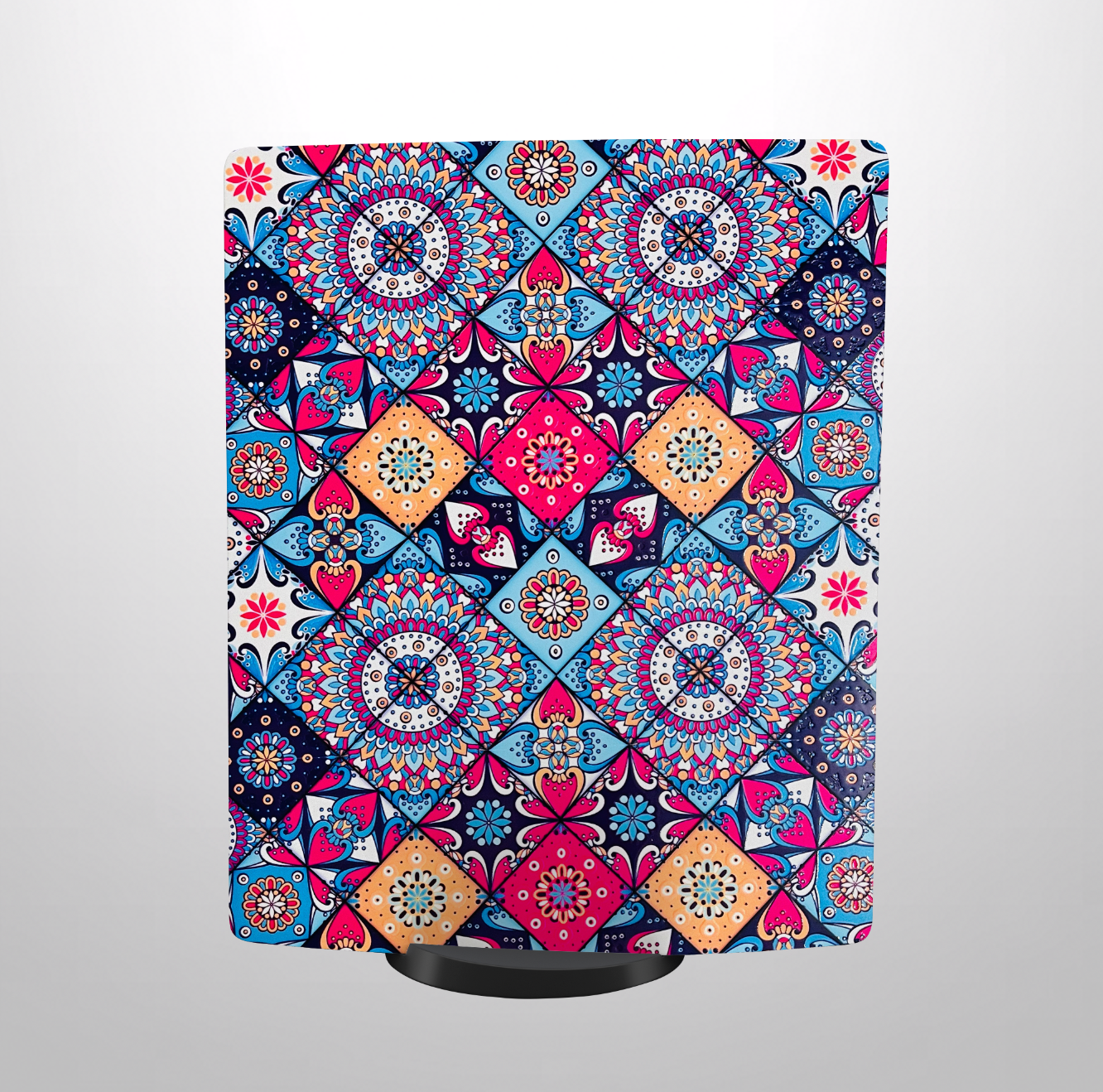 Ethnic Floral Print PS 5 3D Finish Skin