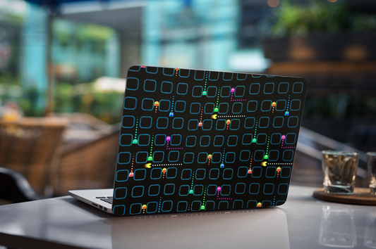 The Classic Pac-Man Matte Laptop Skin