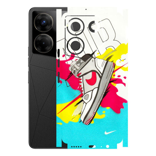 Tecno Phone Skins (All Models) - Sneaker - 3D Embossed Finish (L-207) Tecno Camon 20 Pro