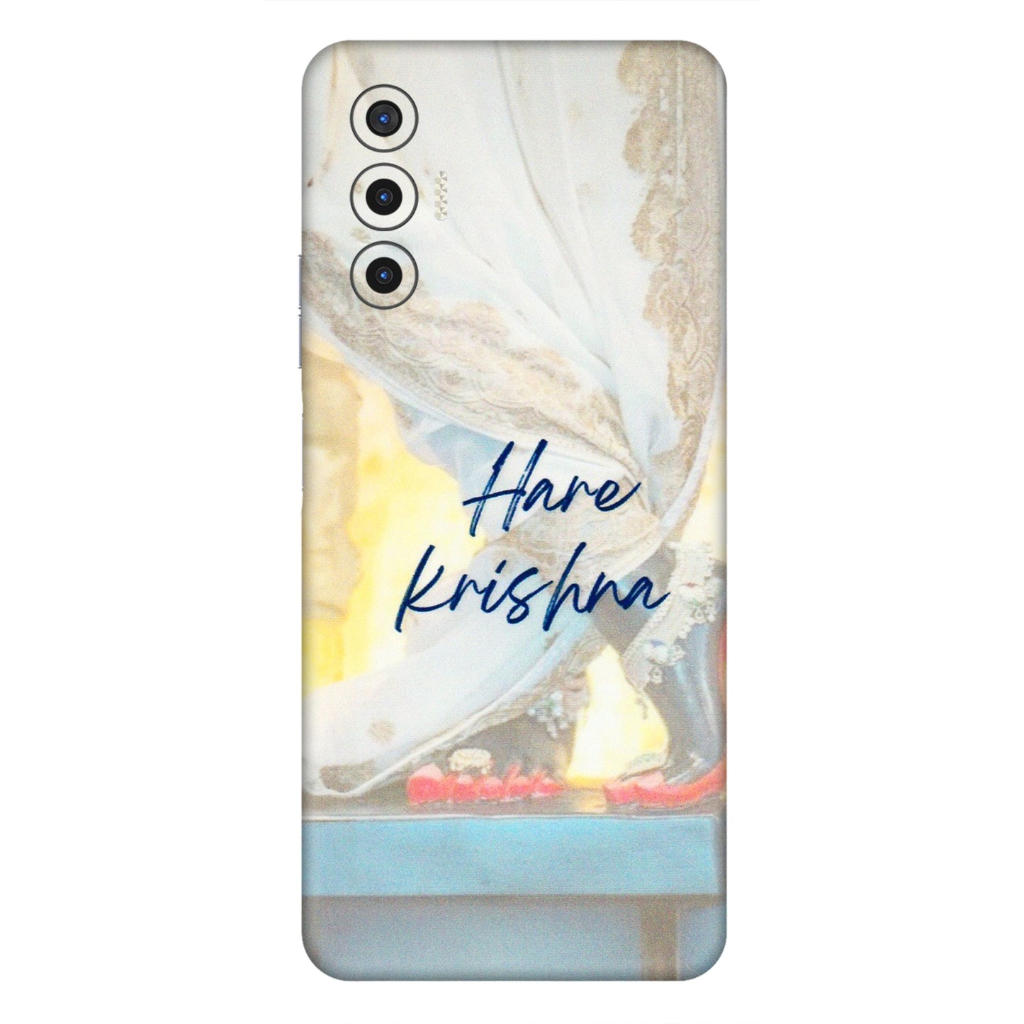 Tecno Phone Skins (All Models) - Hare Krishna - 3D Embossed Finish (L-03) Tecno Pova 3