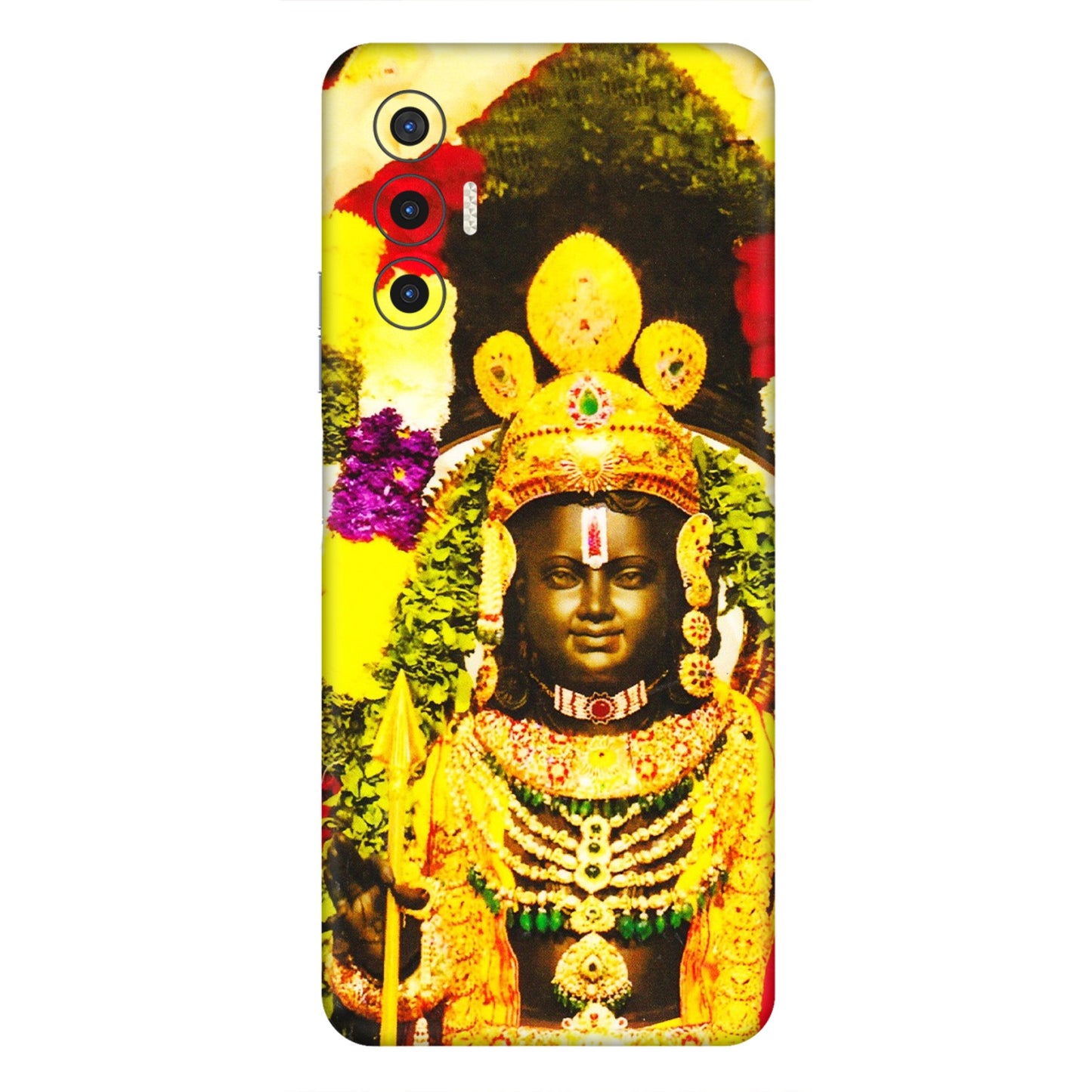 Tecno Phone Skins (All Models) - Ram Lalla Ayodhya - 3D Embossed Finish (L-103) Tecno Pova 3