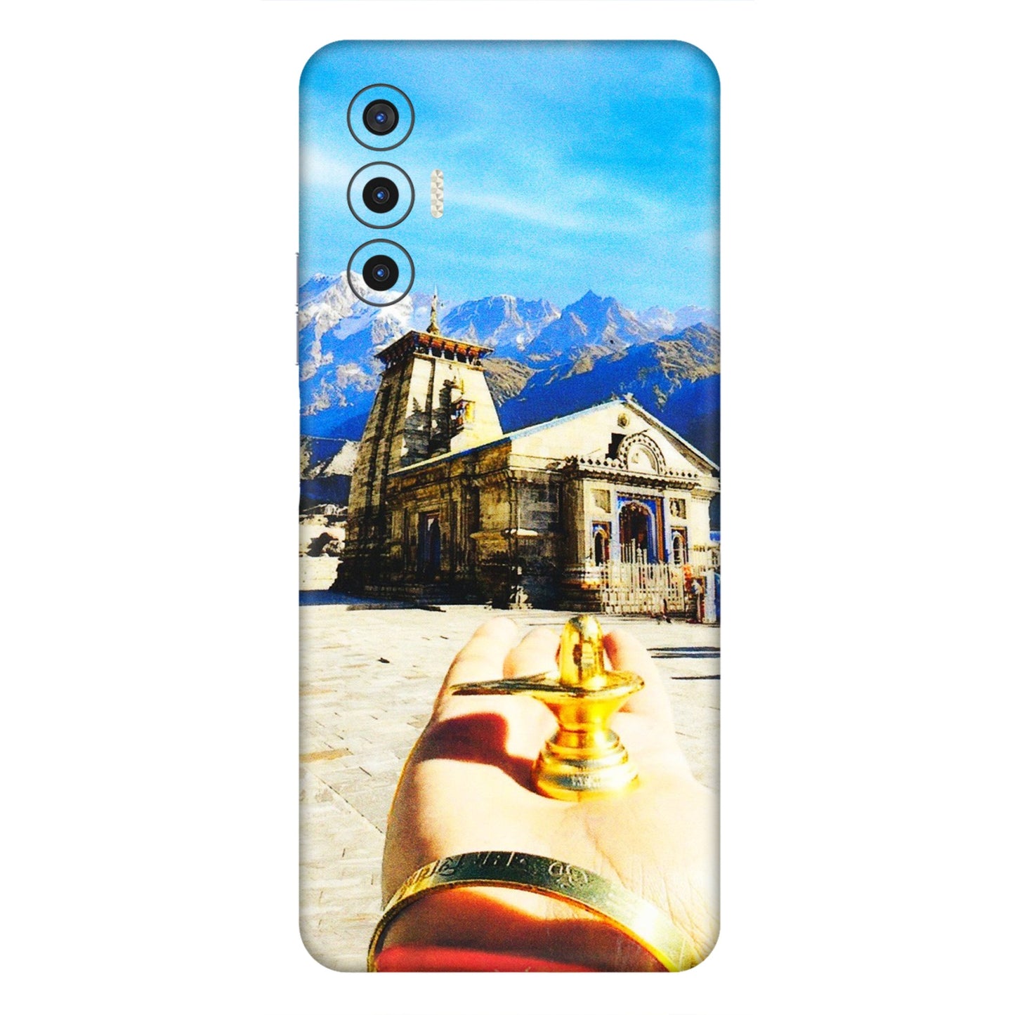 Tecno Phone Skins (All Models) - Beauty of Kedarnath - 3D Embossed Finish (L-108) Tecno Pova 3