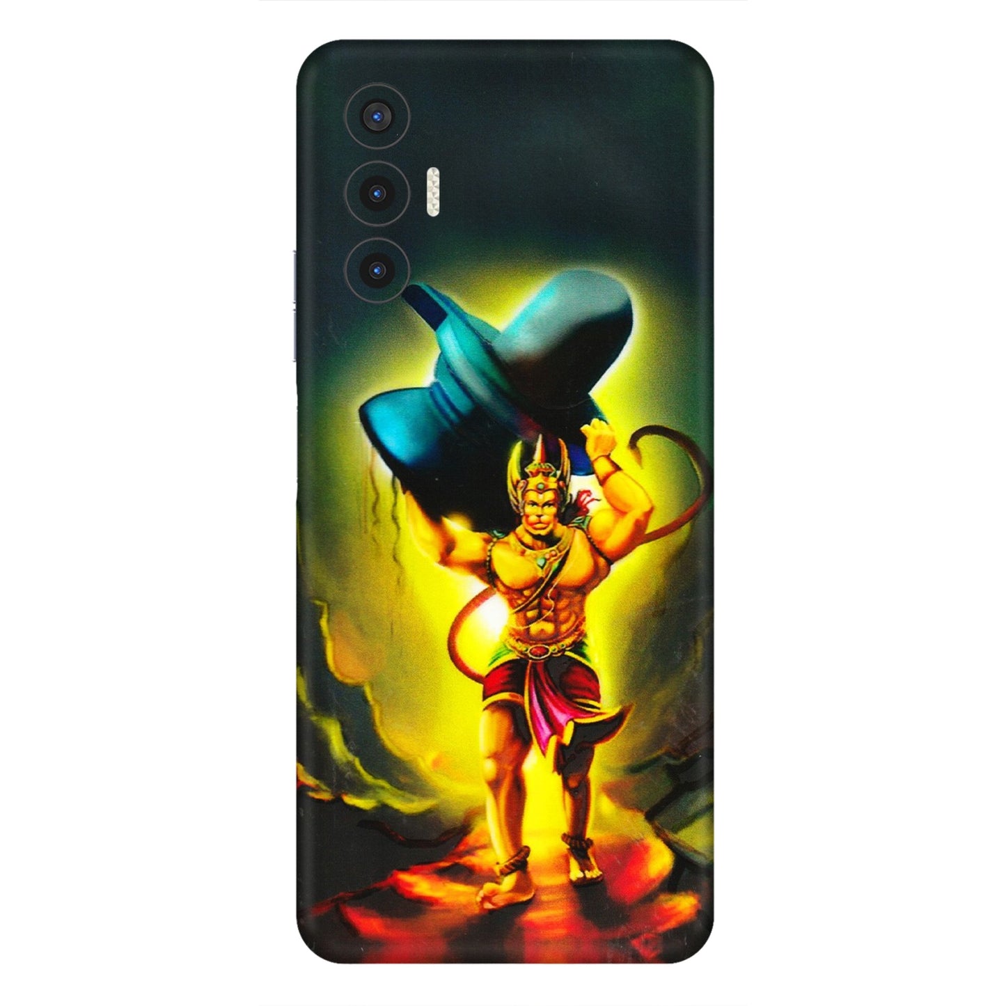 Tecno Phone Skins (All Models) - Hanuman Ji - 3D Embossed Finish (L-128) Tecno Pova 3