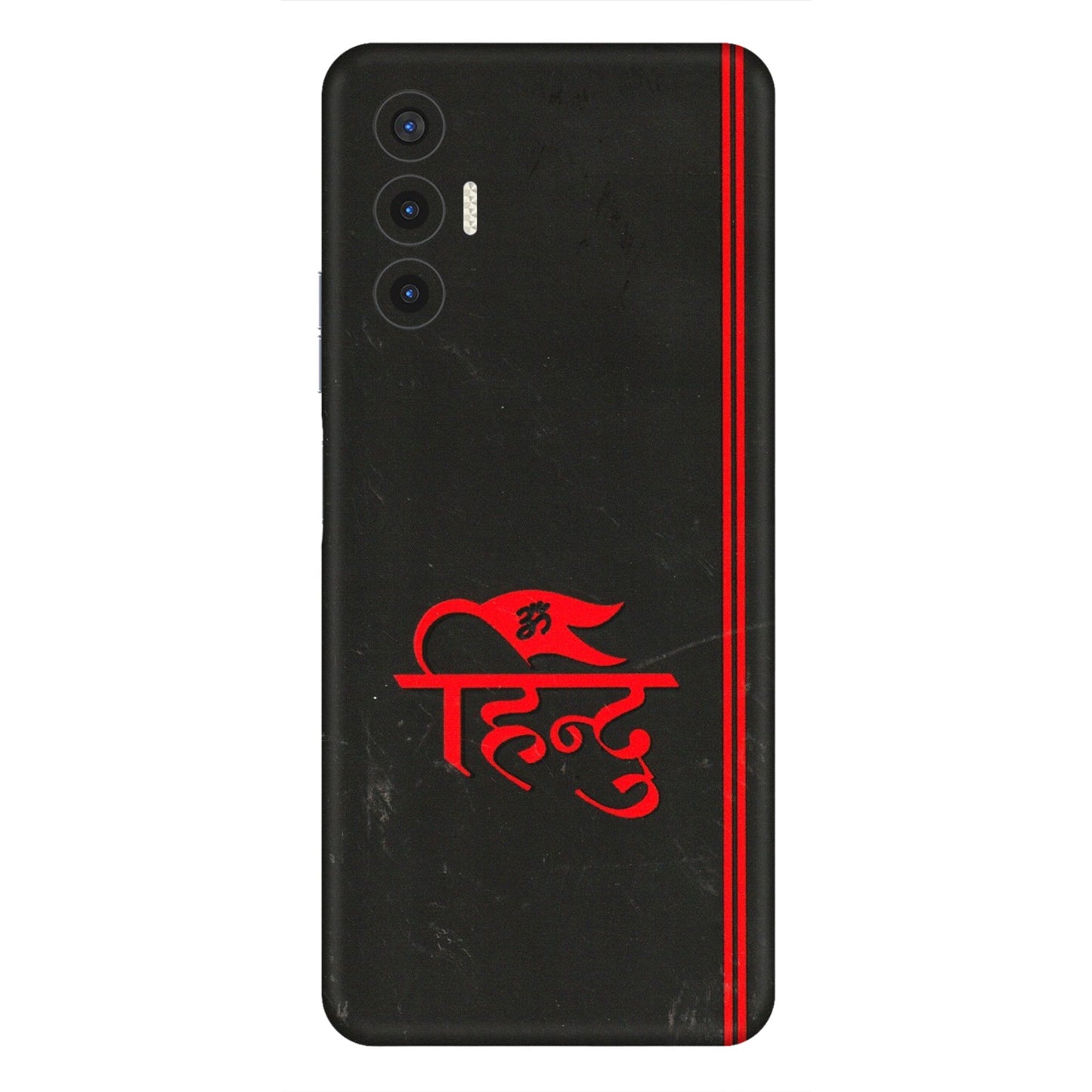 Tecno Phone Skins (All Models) - Hindu Black - 3D Embossed Finish (L-153) Tecno Pova 3