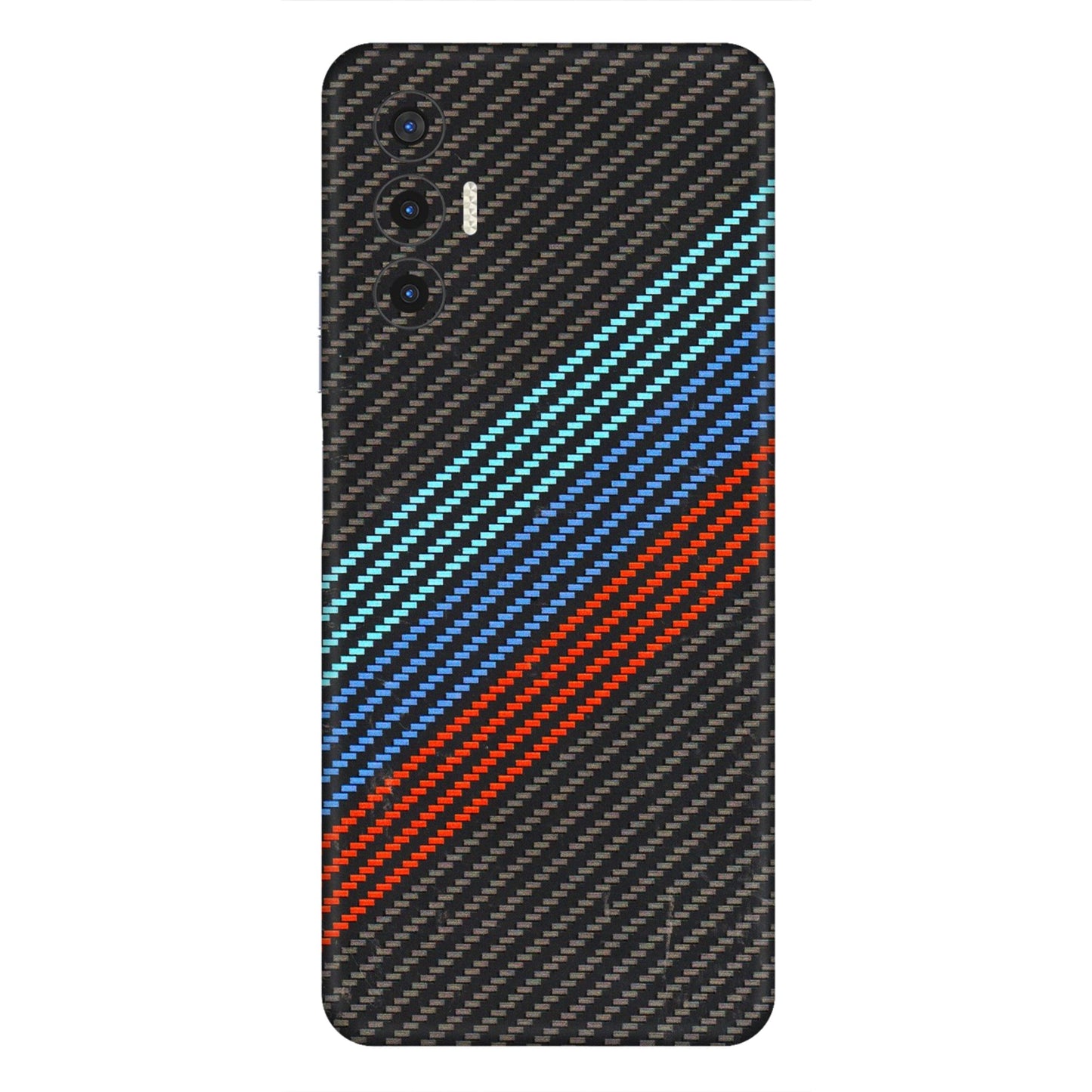 Tecno Phone Skins (All Models) - Carbon BM - 3D Embossed Finish (L-302) Tecno Pova 3