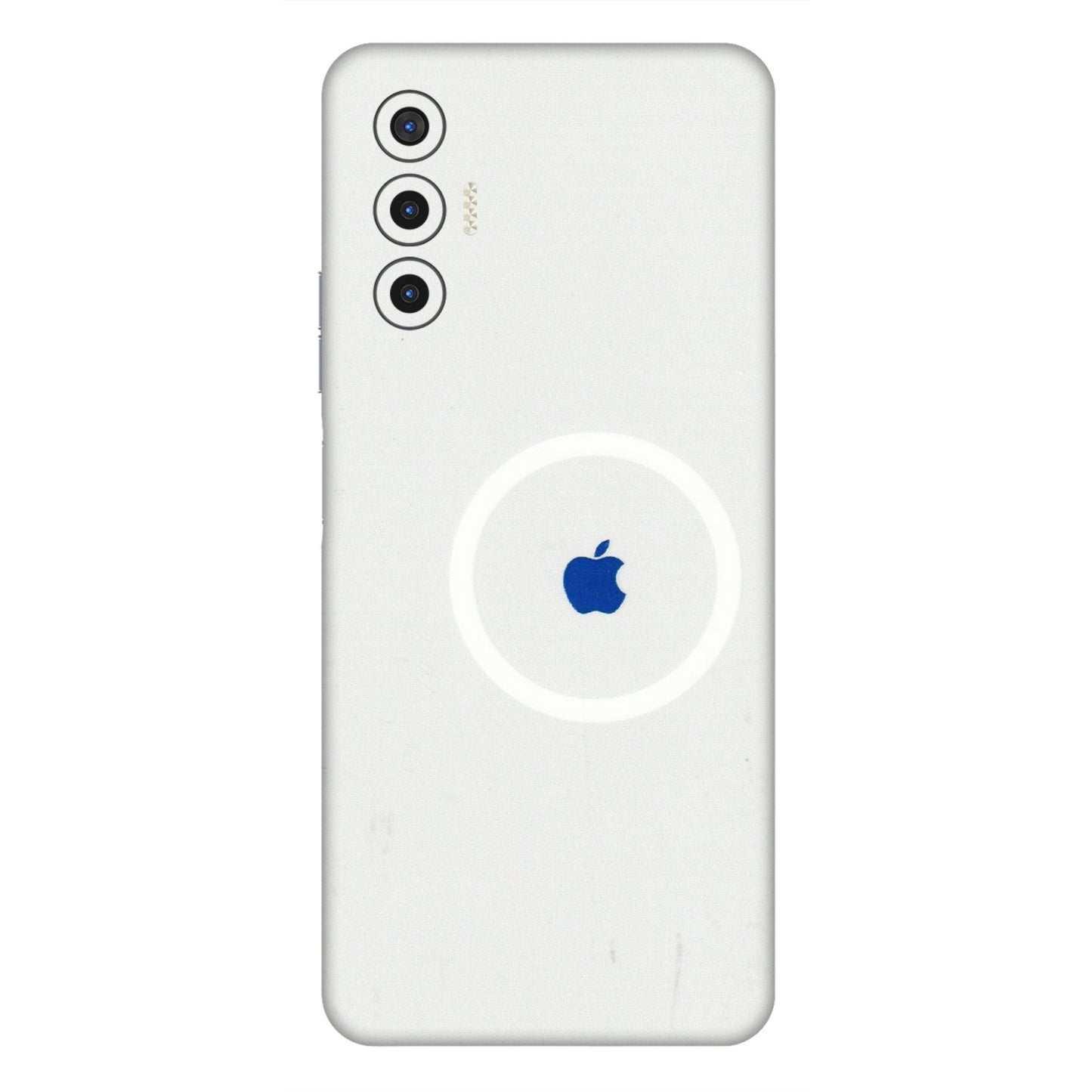 Tecno Phone Skins (All Models) - iPhone Magsafe Logo - 3D Embossed Finish (L-320) Tecno Pova 3