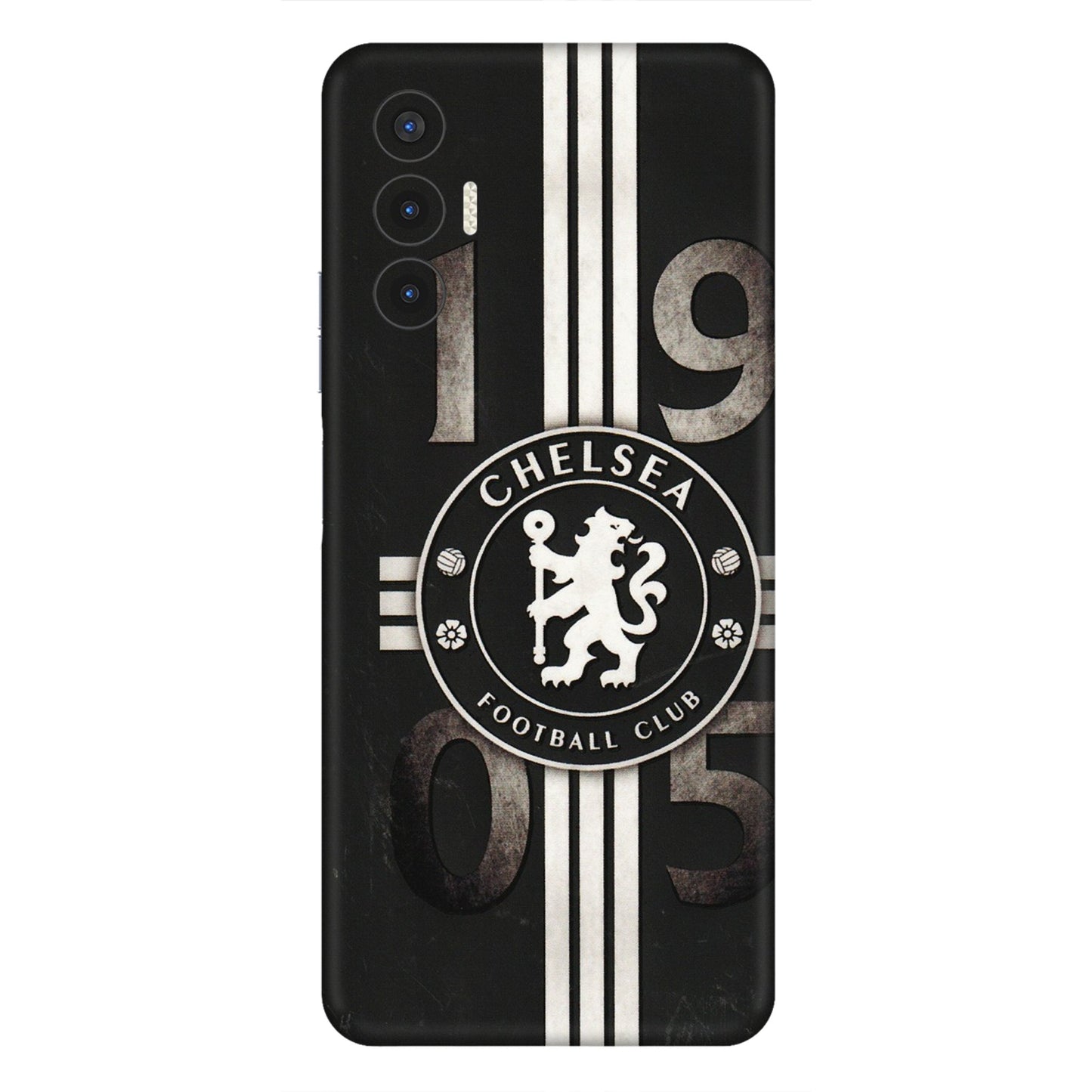 Tecno Phone Skins (All Models) - Chelsea Fan Club - 3D Embossed Finish (L-36) Tecno Pova 3